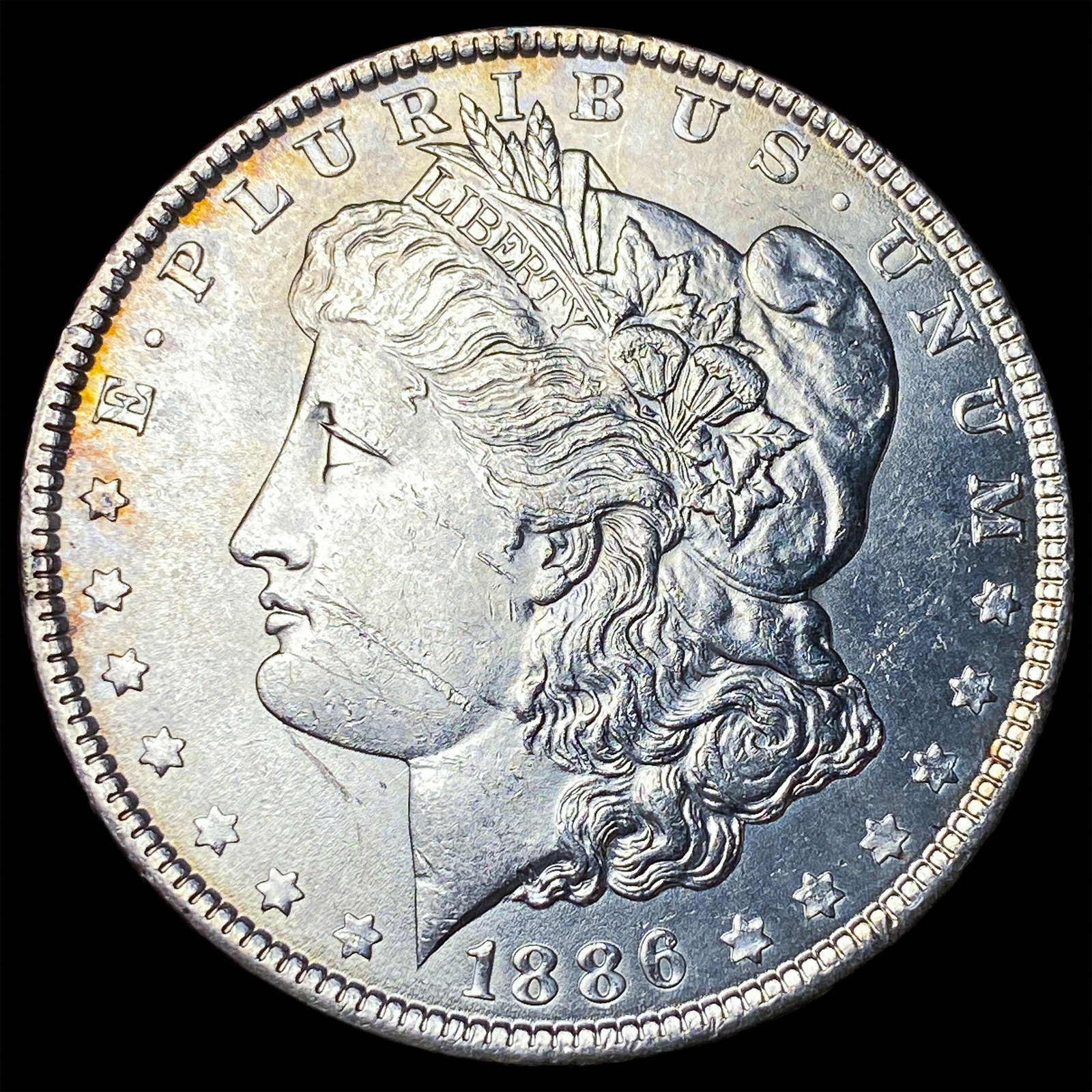 1886 Morgan Silver Dollar UNCIRCULATED: 1886 Morgan Silver Dollar UNCIRCULATED