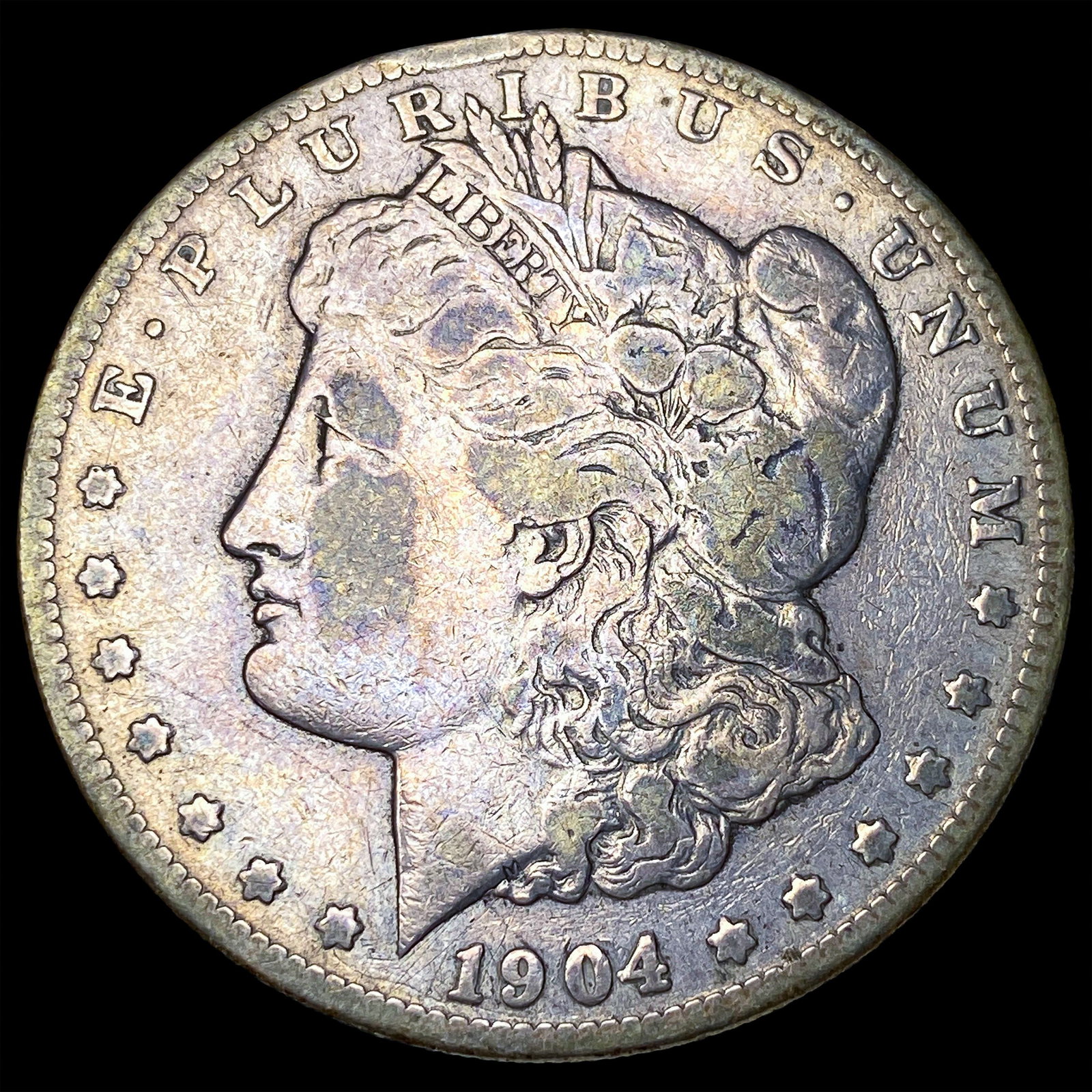 1904-S Silver Morgan Dollar NICELY CIRCULATED: 1904-S Silver Morgan Dollar NICELY CIRCULATED