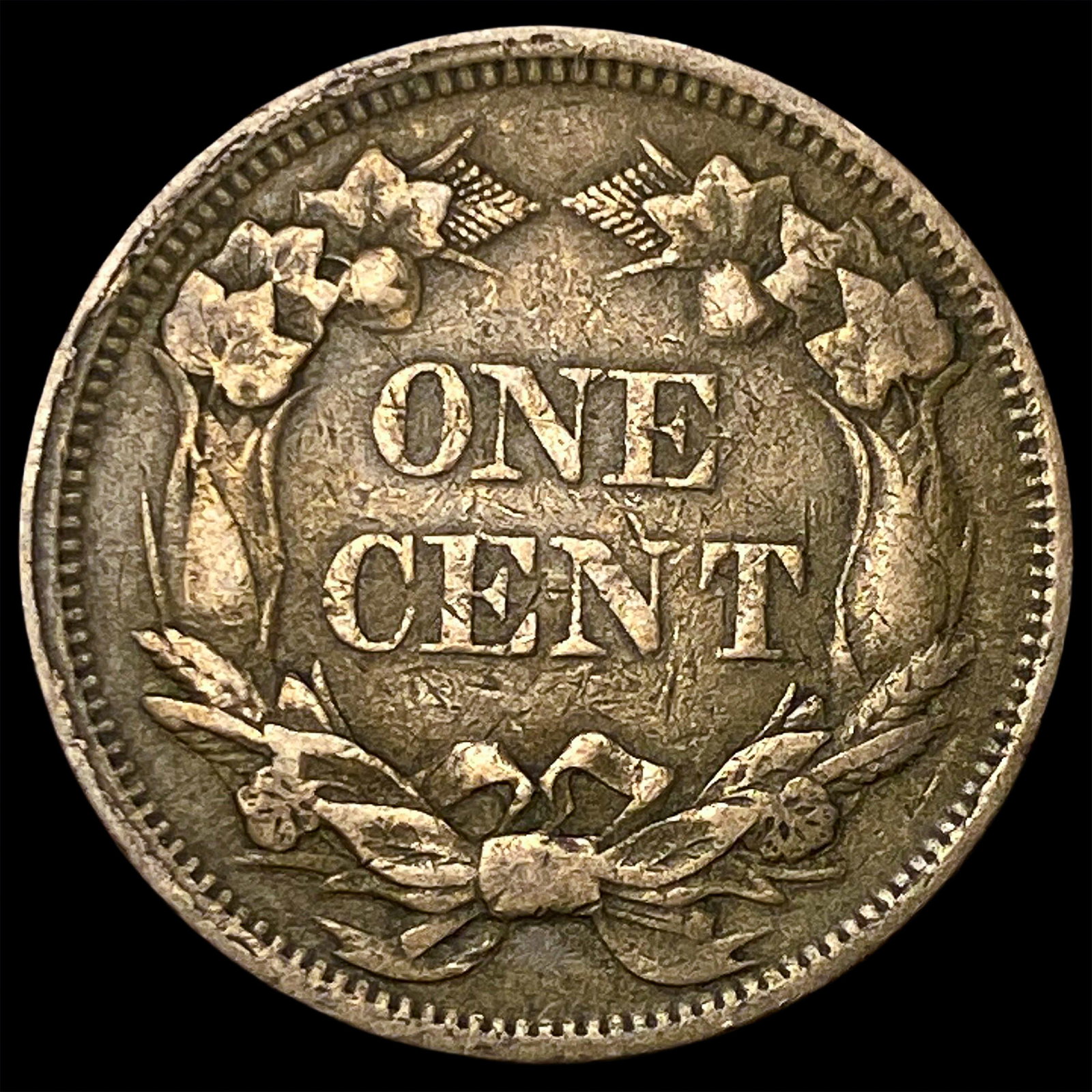 1858 Flying Eagle Cent NEARLY UNCIRCULATED - 2