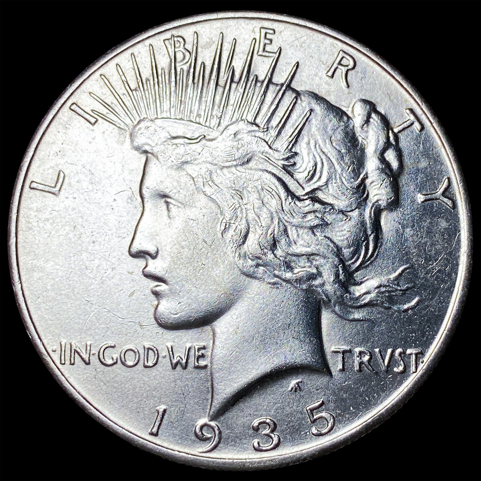 1935-S Silver Peace Dollar UNCIRCULATED: 1935-S Silver Peace Dollar UNCIRCULATED