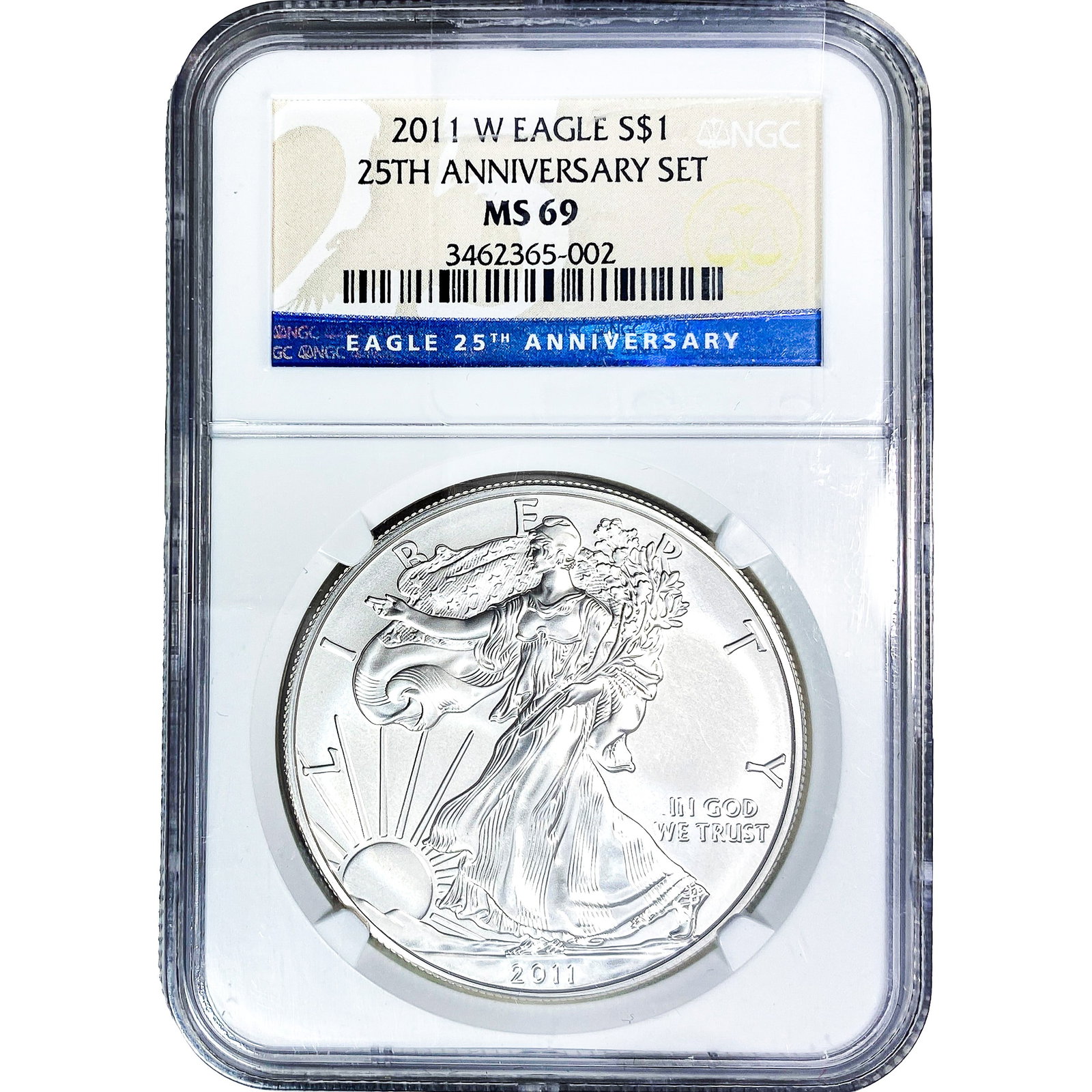 2011-W Silver Eagle NGC MS69 (1 of 2)