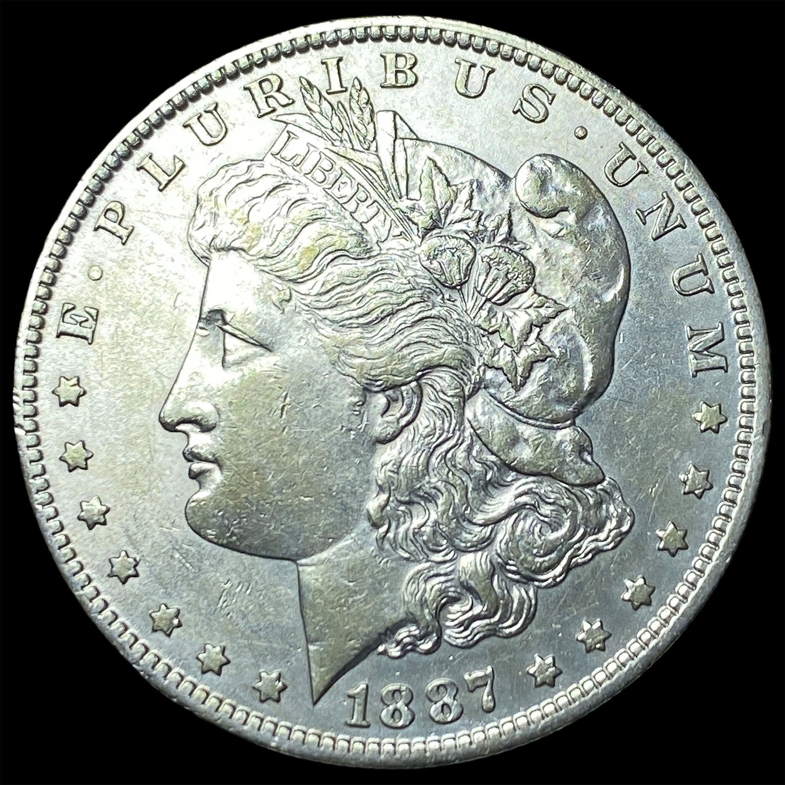 1887-O Silver Morgan Dollar CLOSELY UNCIRCULATED: 1887-O Silver Morgan Dollar CLOSELY UNCIRCULATED