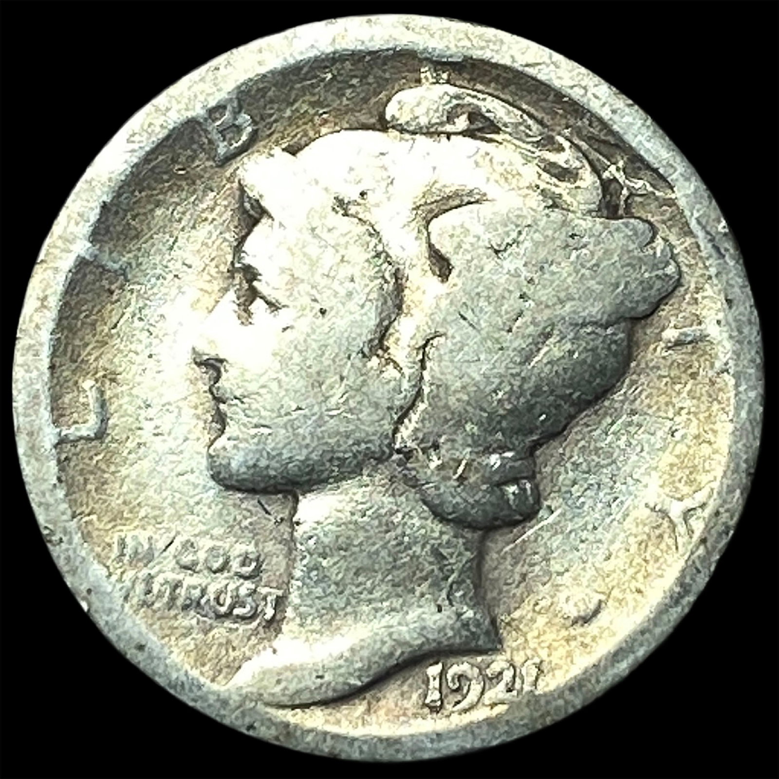 1920 Mercury Dime NICELY CIRCULATED: 1920 Mercury Dime NICELY CIRCULATED
