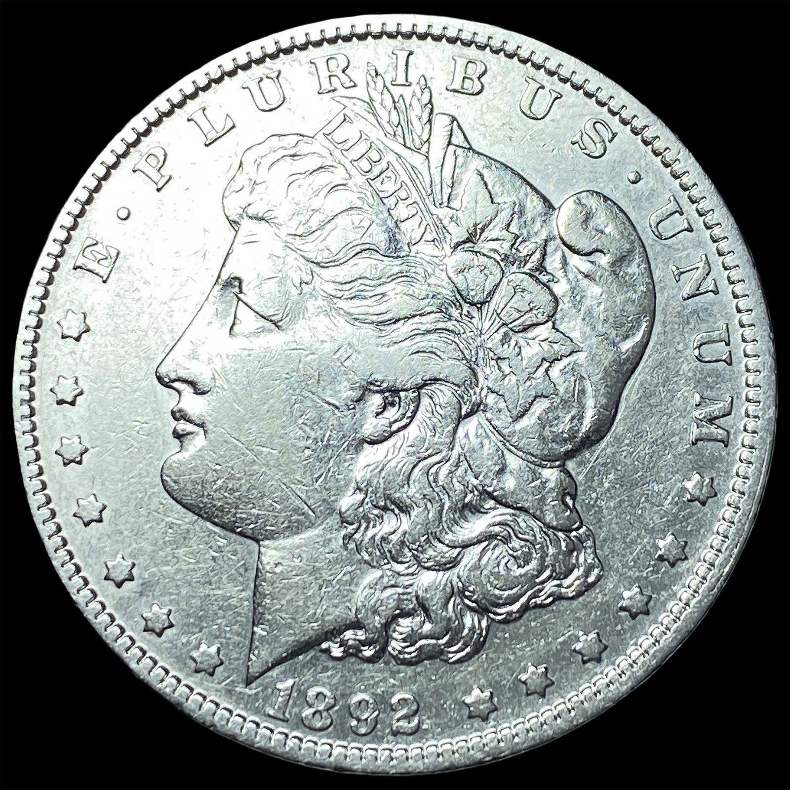 1892-O Silver Morgan Dollar NEARLY UNCIRCULATED: 1892-O Silver Morgan Dollar NEARLY UNCIRCULATED