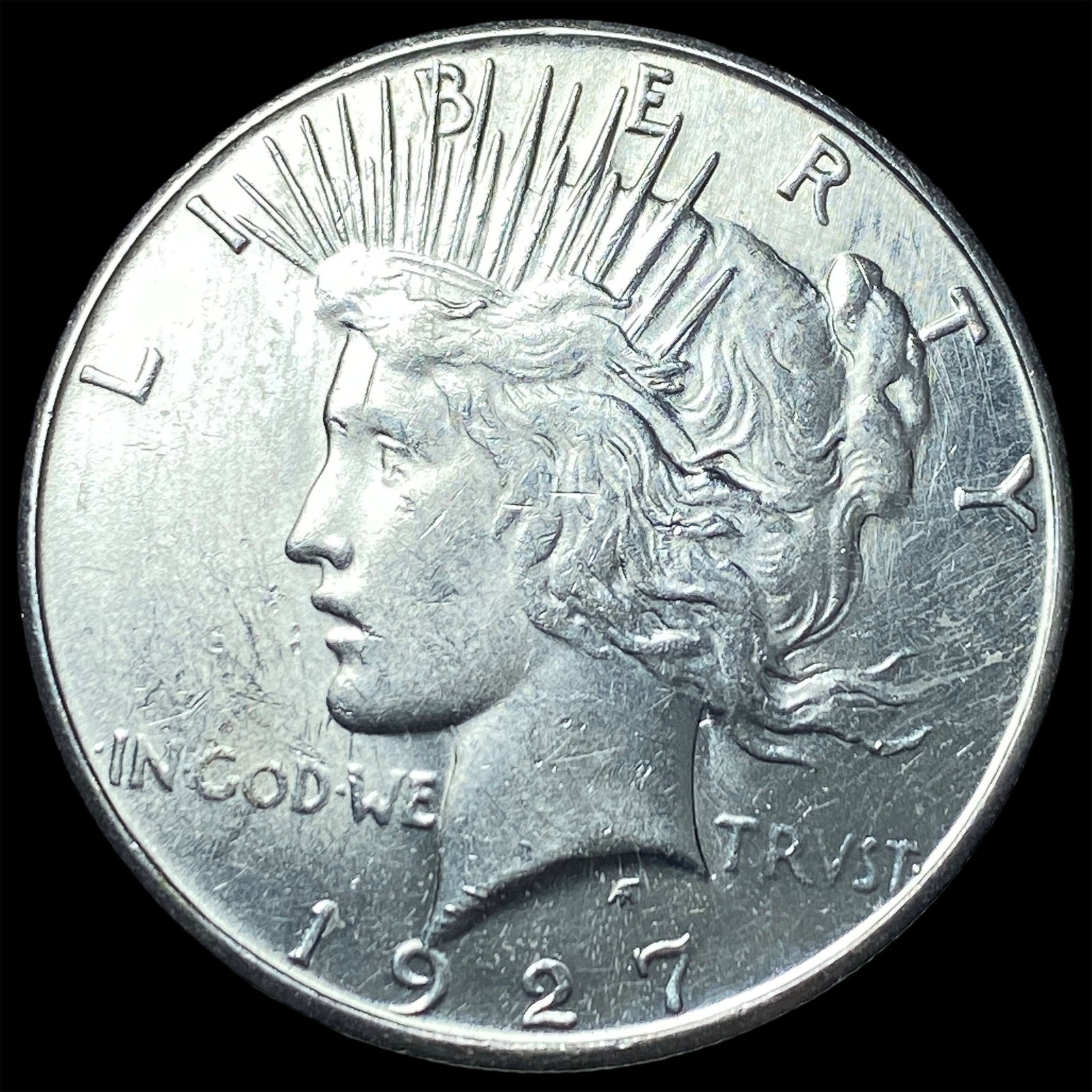 1927 Silver Peace Dollar UNCIRCULATED: 1927 Silver Peace Dollar UNCIRCULATED