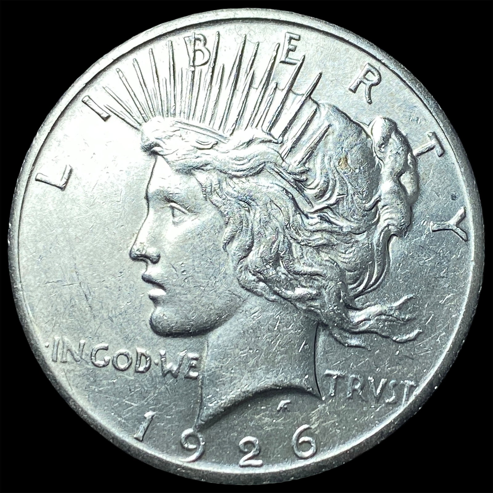 1926 Silver Peace Dollar CLOSELY UNCIRCULATED: 1926 Silver Peace Dollar CLOSELY UNCIRCULATED
