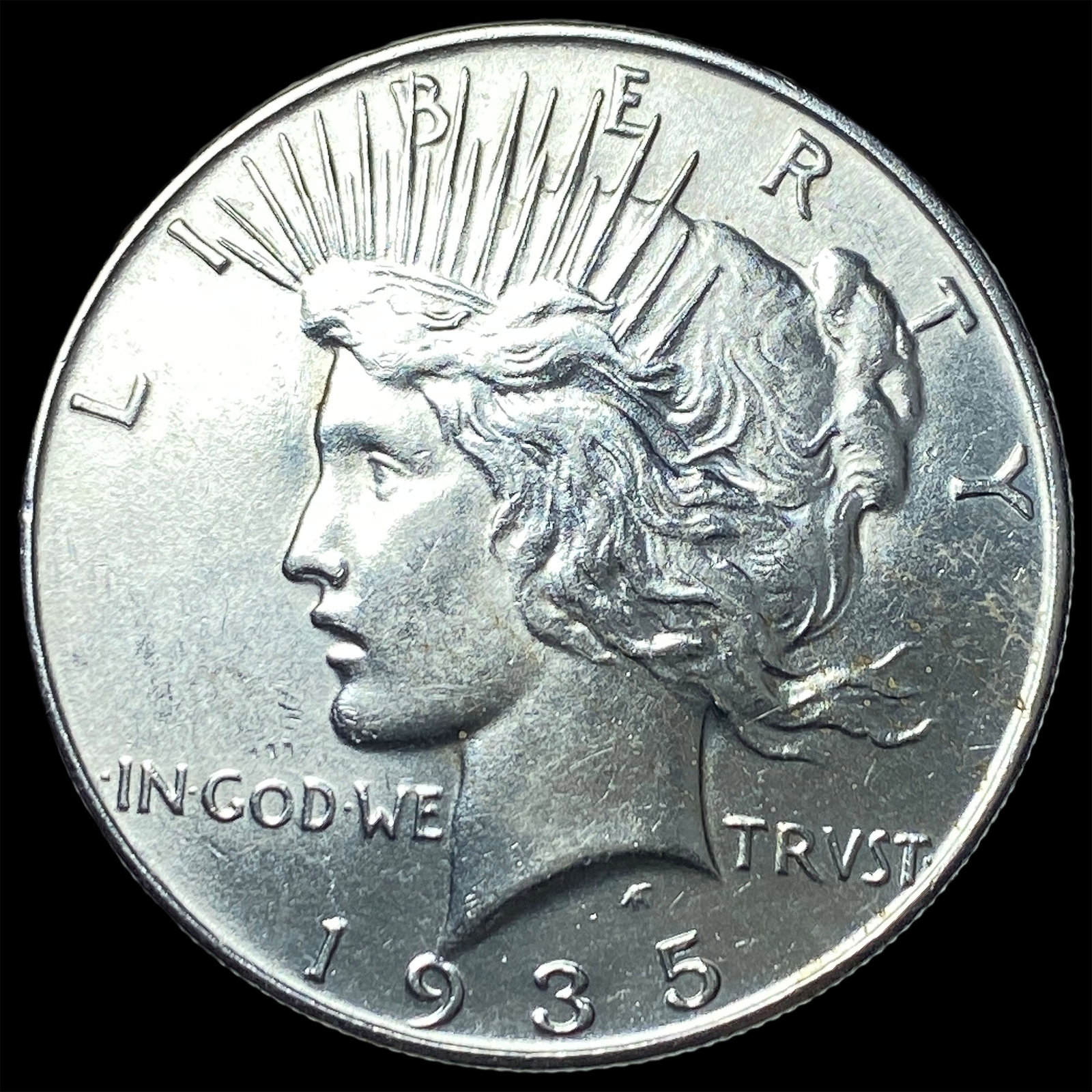 1935 Silver Peace Dollar UNCIRCULATED: 1935 Silver Peace Dollar UNCIRCULATED
