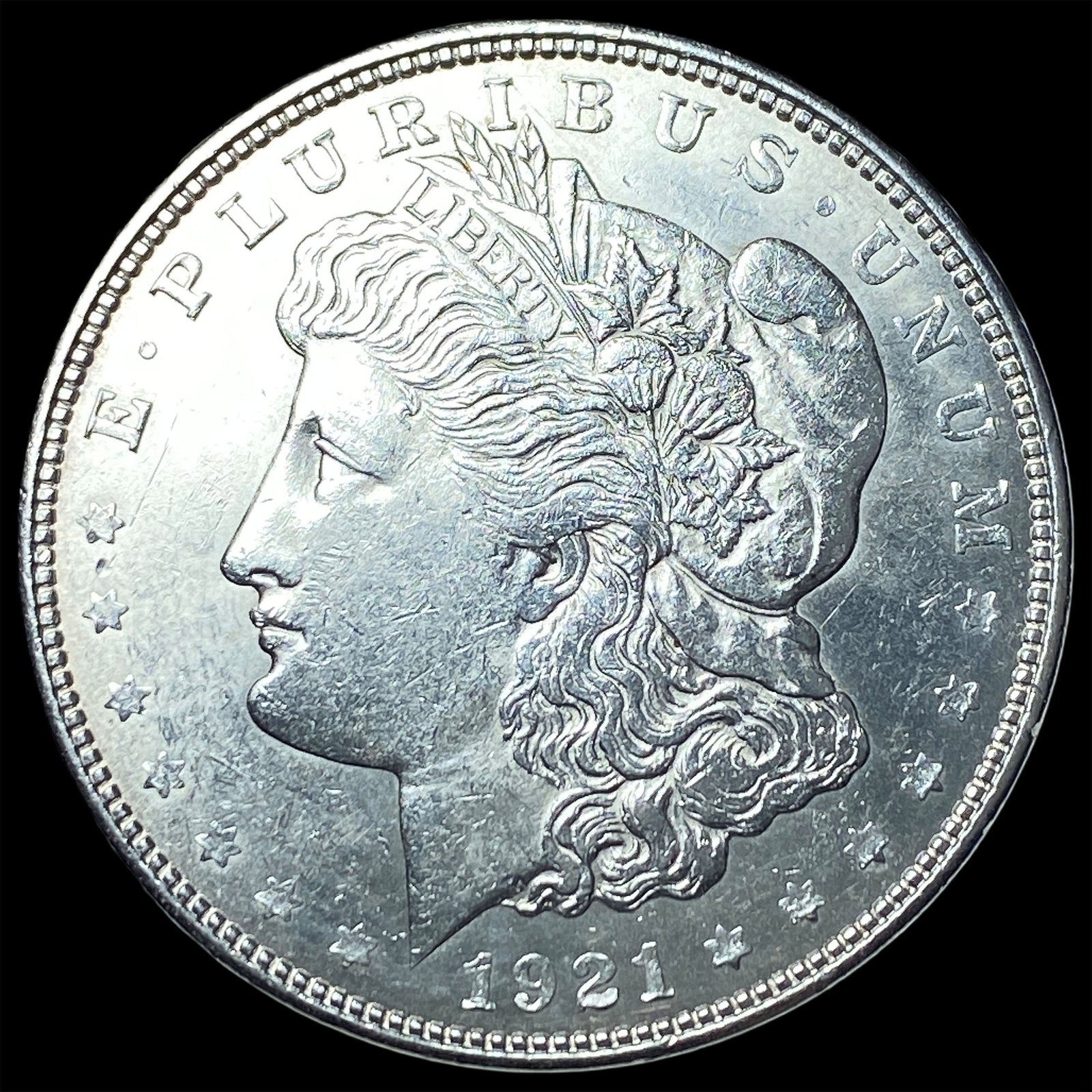1921-S Silver Morgan Dollar CLOSELY UNCIRCULATED: 1921-S Silver Morgan Dollar CLOSELY UNCIRCULATED