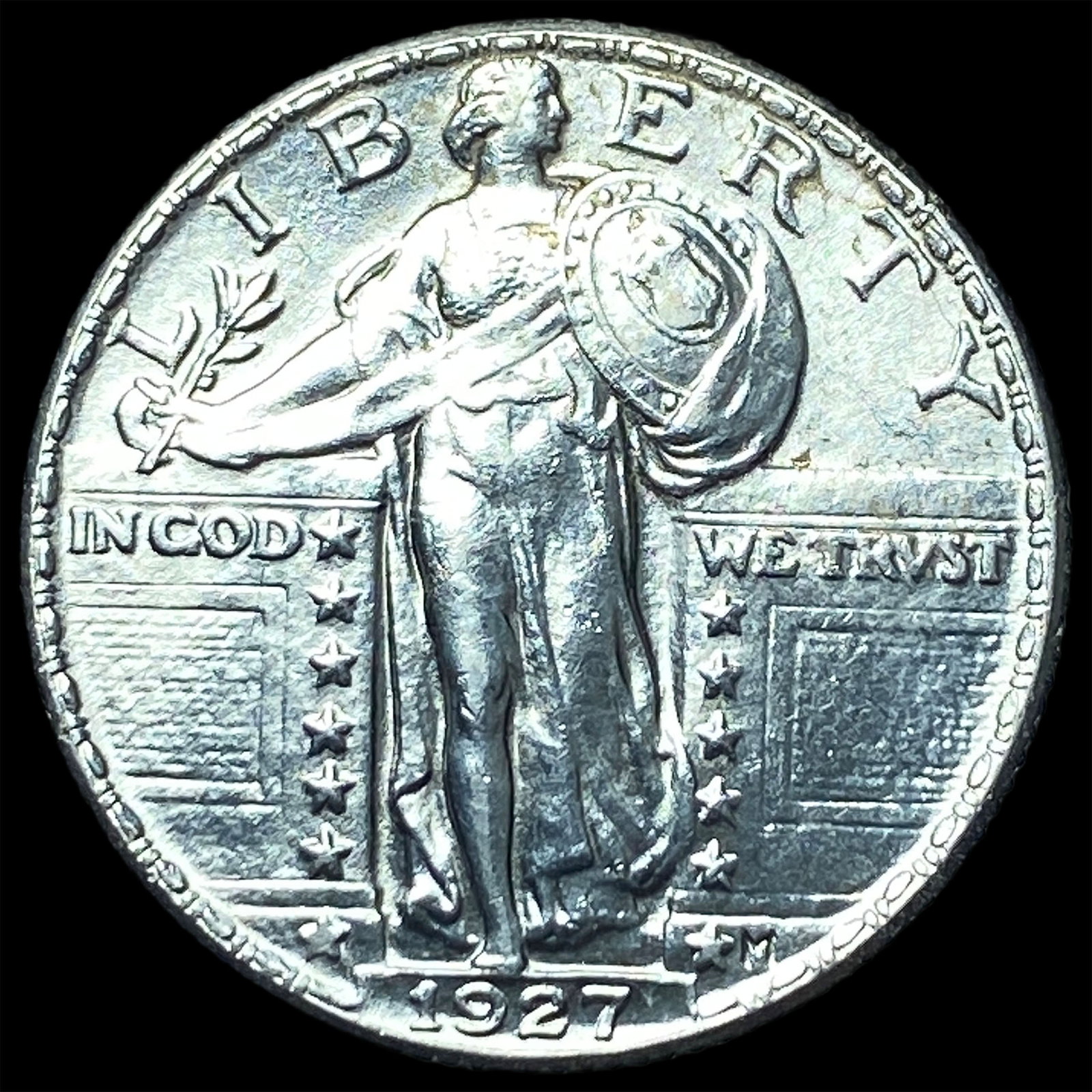 1927 Standing Liberty Quarter UNCIRCULATED: 1927 Standing Liberty Quarter UNCIRCULATED