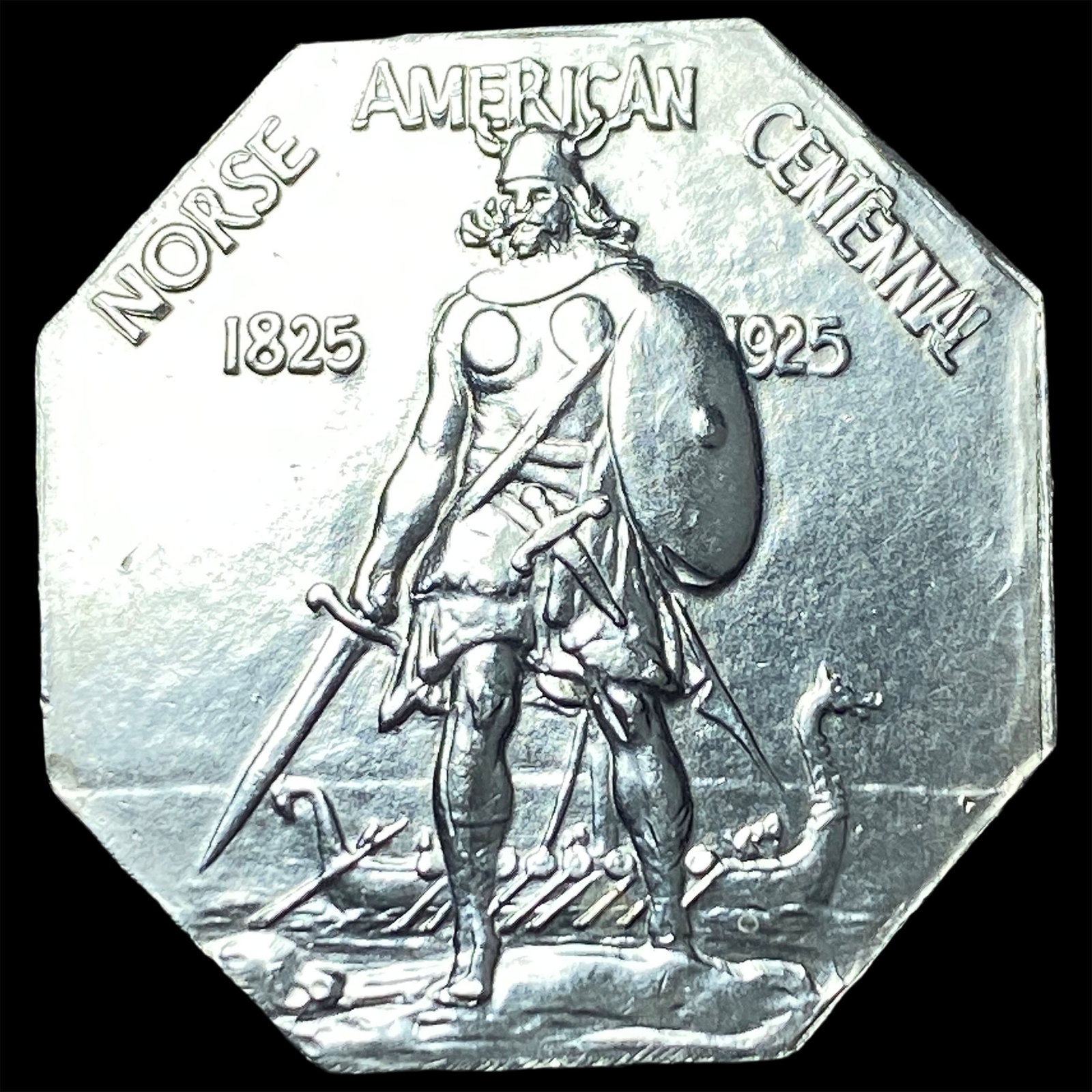 1925 Norse American Centennial Medal UNCIRCULATED: 1925 Norse American Centennial Medal UNCIRCULATED