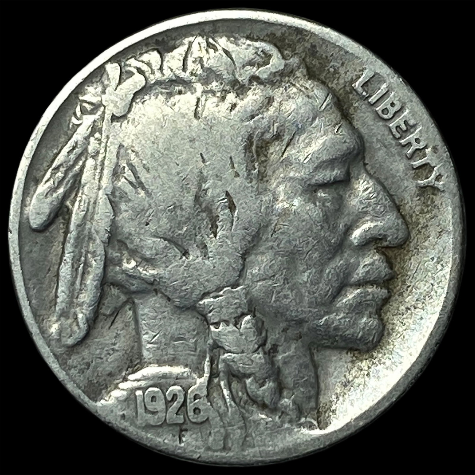 1926-S Buffalo Nickel LIGHTLY CIRCULATED: 1926-S Buffalo Nickel LIGHTLY CIRCULATED