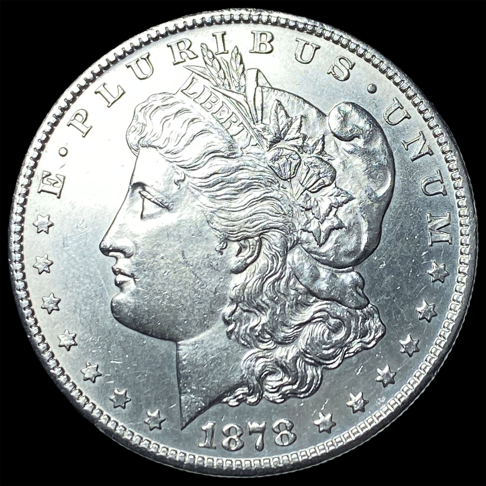 1878-S Silver Morgan Dollar UNCIRCULATED: 1878-S Silver Morgan Dollar UNCIRCULATED