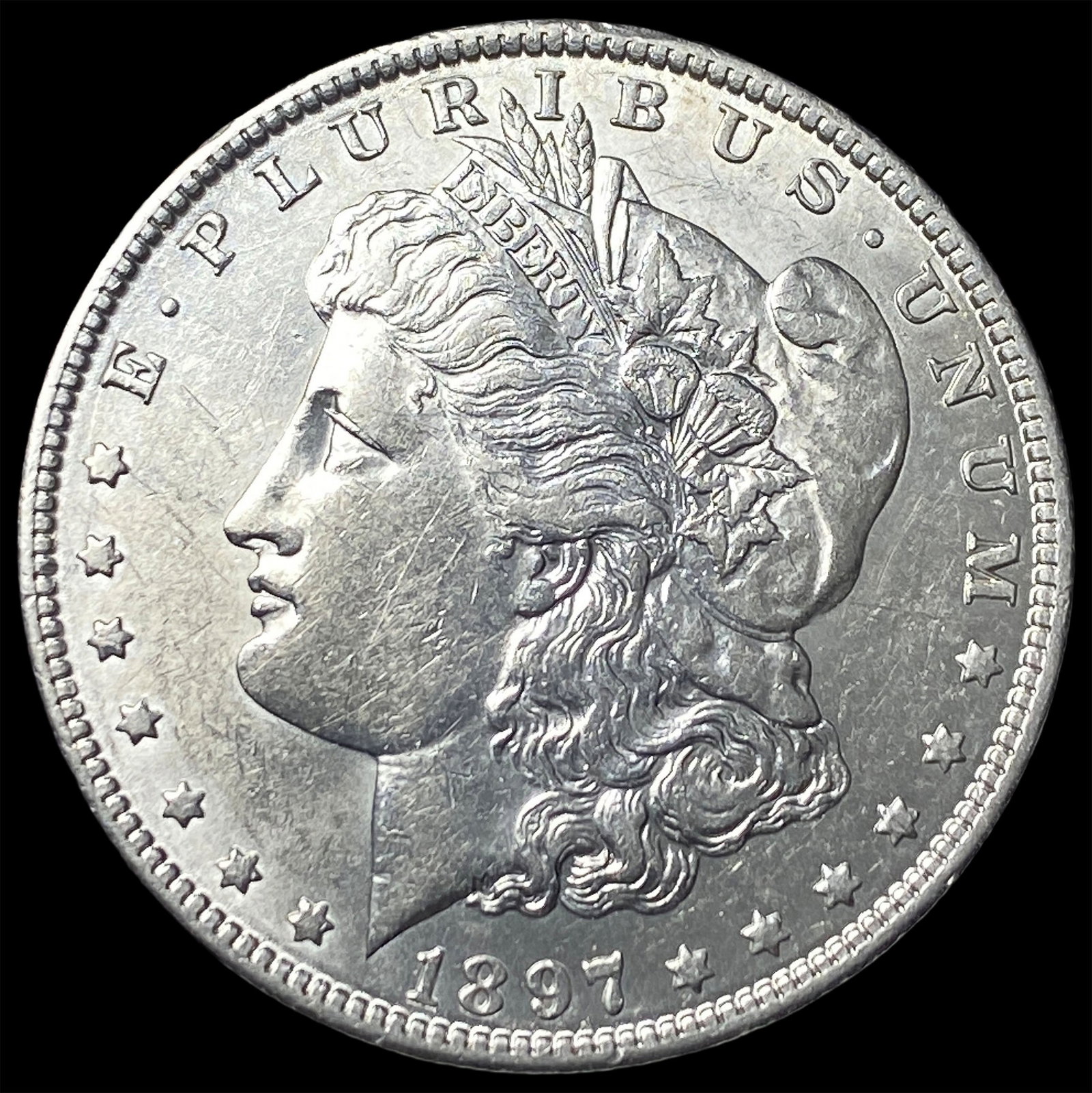 1897-O Silver Morgan Dollar CLOSELY UNCIRCULATED: 1897-O Silver Morgan Dollar CLOSELY UNCIRCULATED