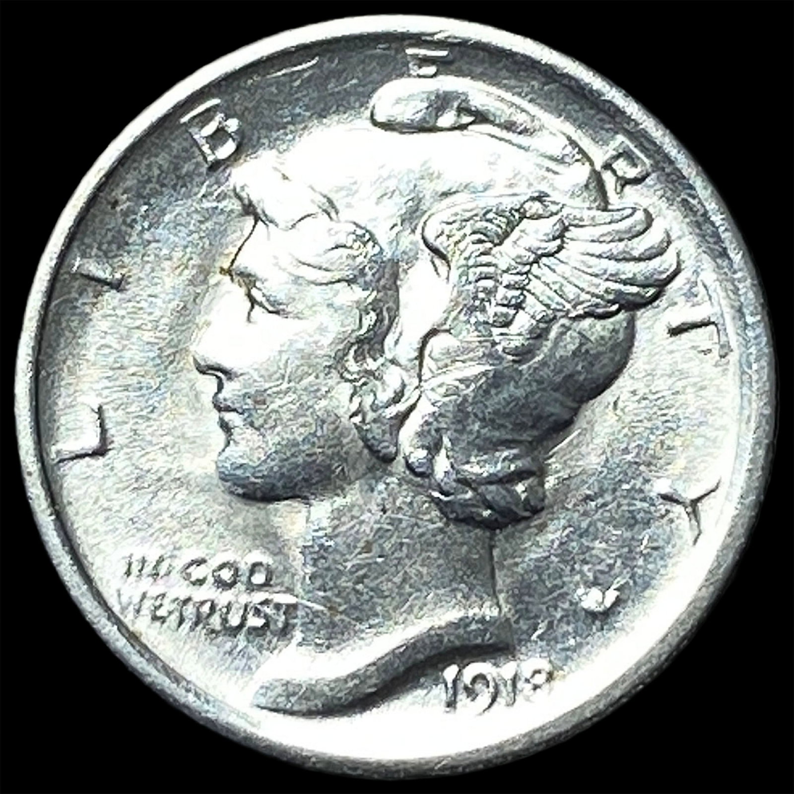 1918 Mercury Dime UNCIRCULATED: 1918 Mercury Dime UNCIRCULATED