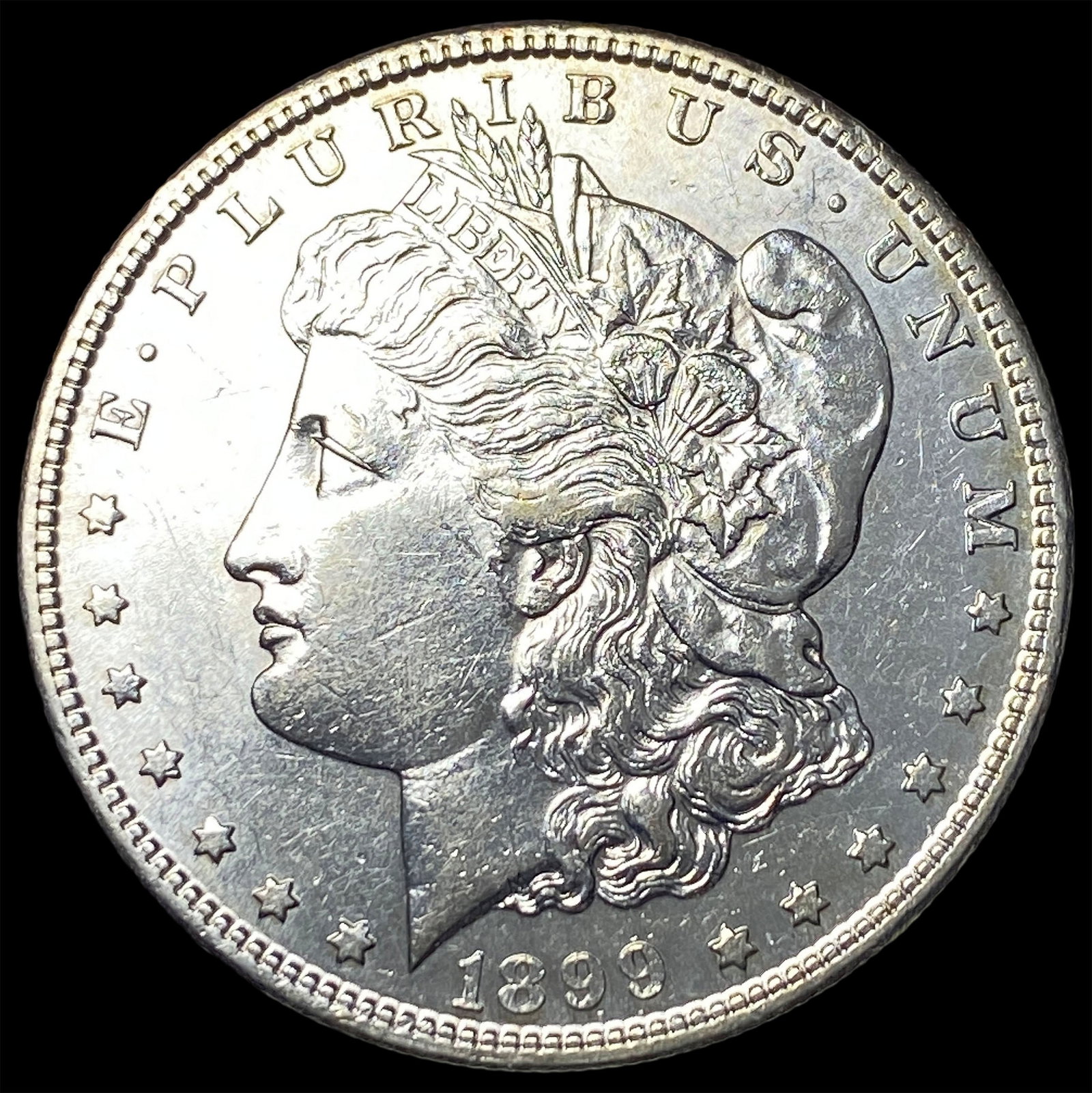 1899-S Silver Morgan Dollar CLOSELY UNCIRCULATED: 1899-S Silver Morgan Dollar CLOSELY UNCIRCULATED