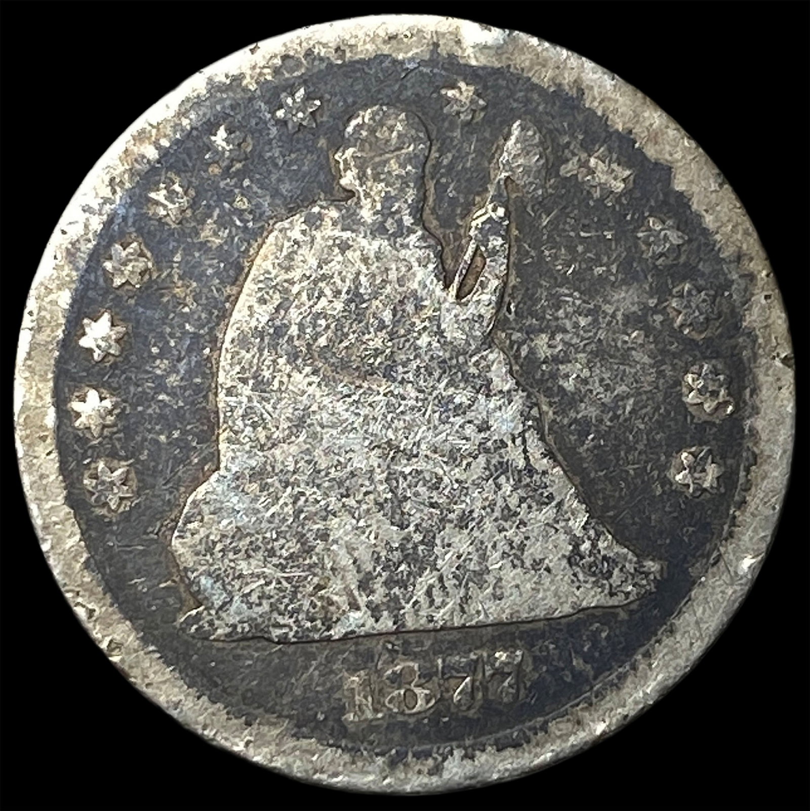 1847 Seated Liberty Half Dollar NICELY CIRCULATED: 1847 Seated Liberty Half Dollar NICELY CIRCULATED