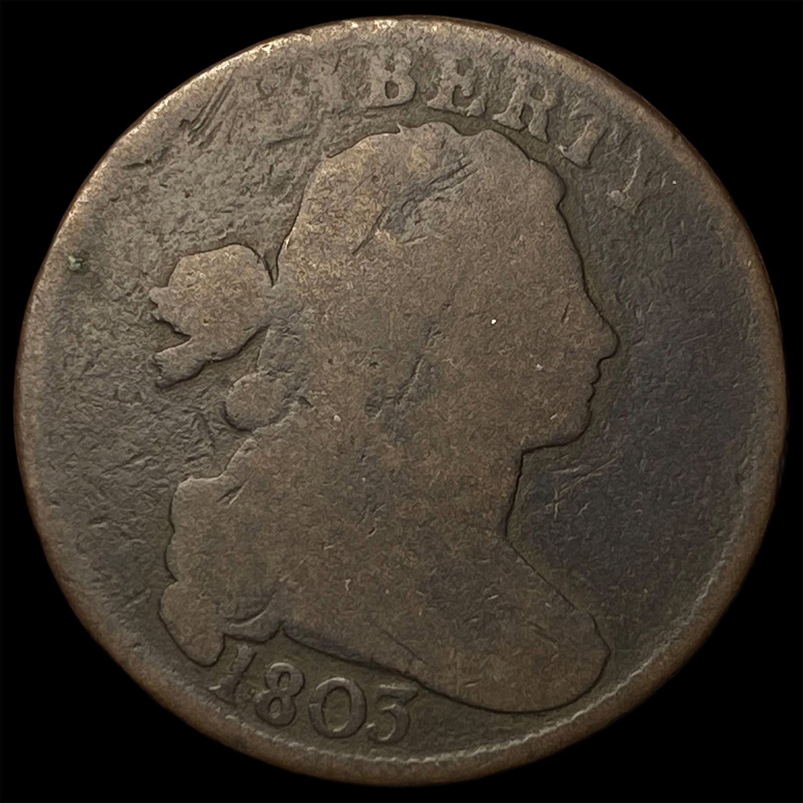 1803 Draped Bust Large Cent NICELY CIRCULATED: 1803 Draped Bust Large Cent NICELY CIRCULATED