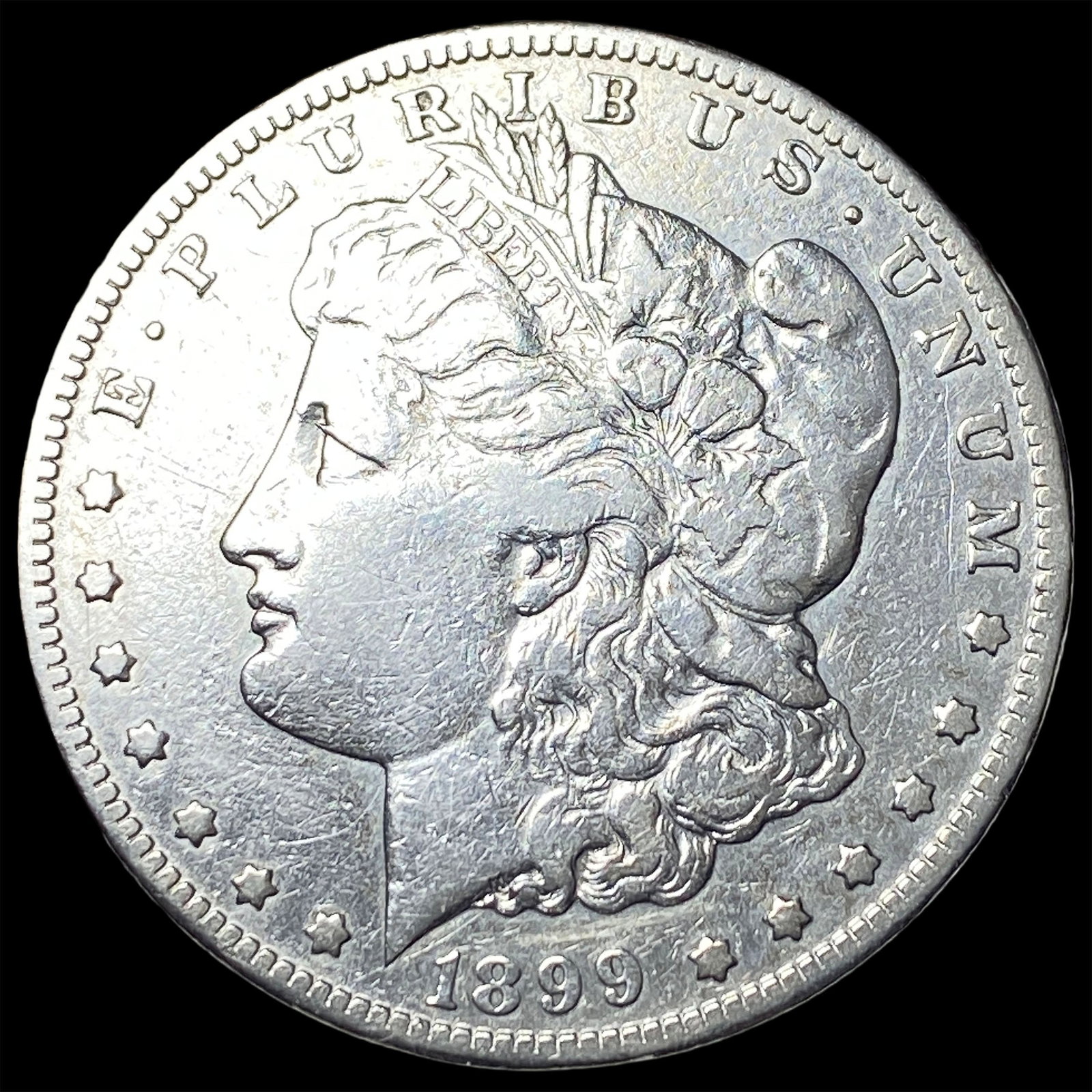1899-S Silver Morgan Dollar LIGHTLY CIRCULATED: 1899-S Silver Morgan Dollar LIGHTLY CIRCULATED