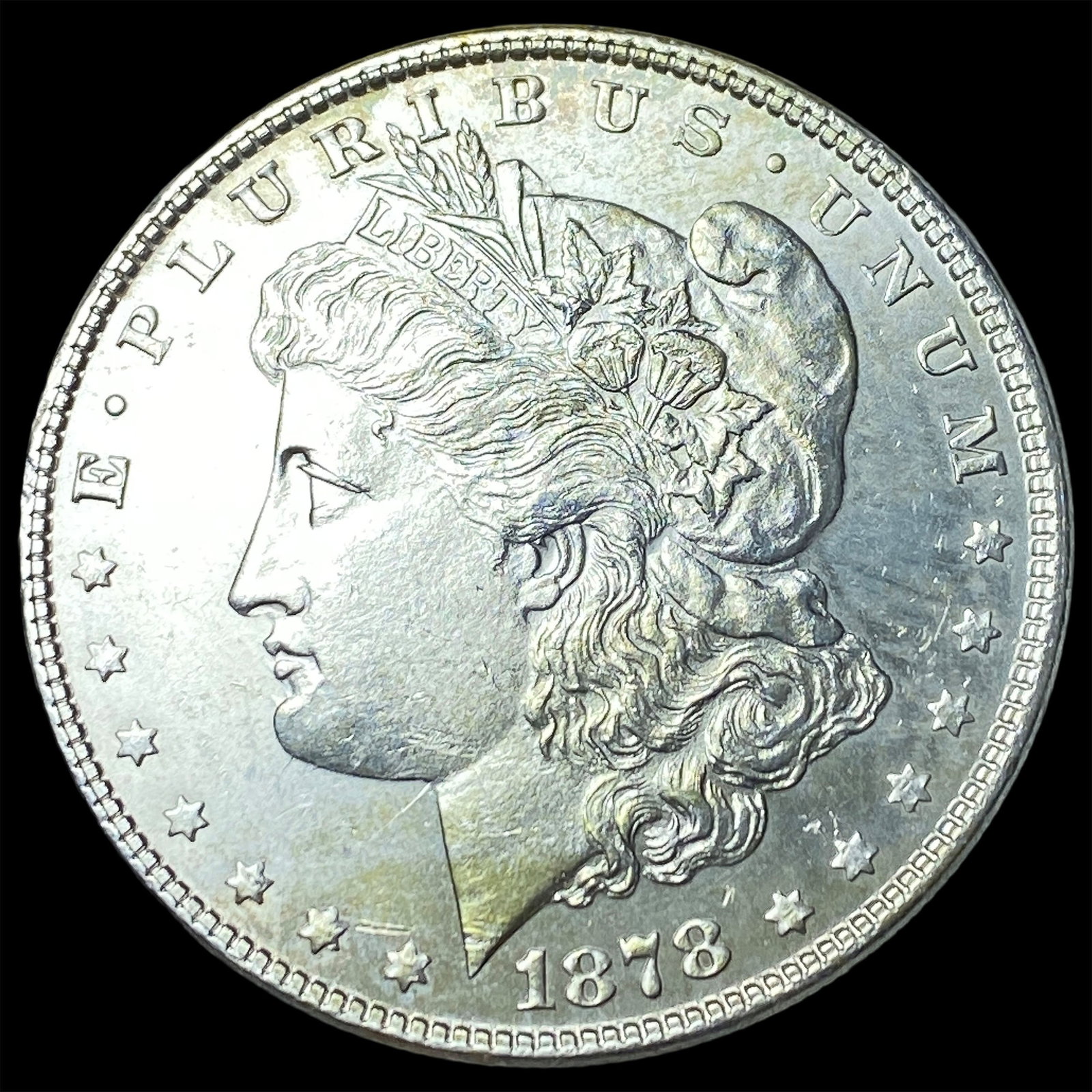 1878 Silver Morgan Dollar UNCIRCULATED: 1878 Silver Morgan Dollar UNCIRCULATED