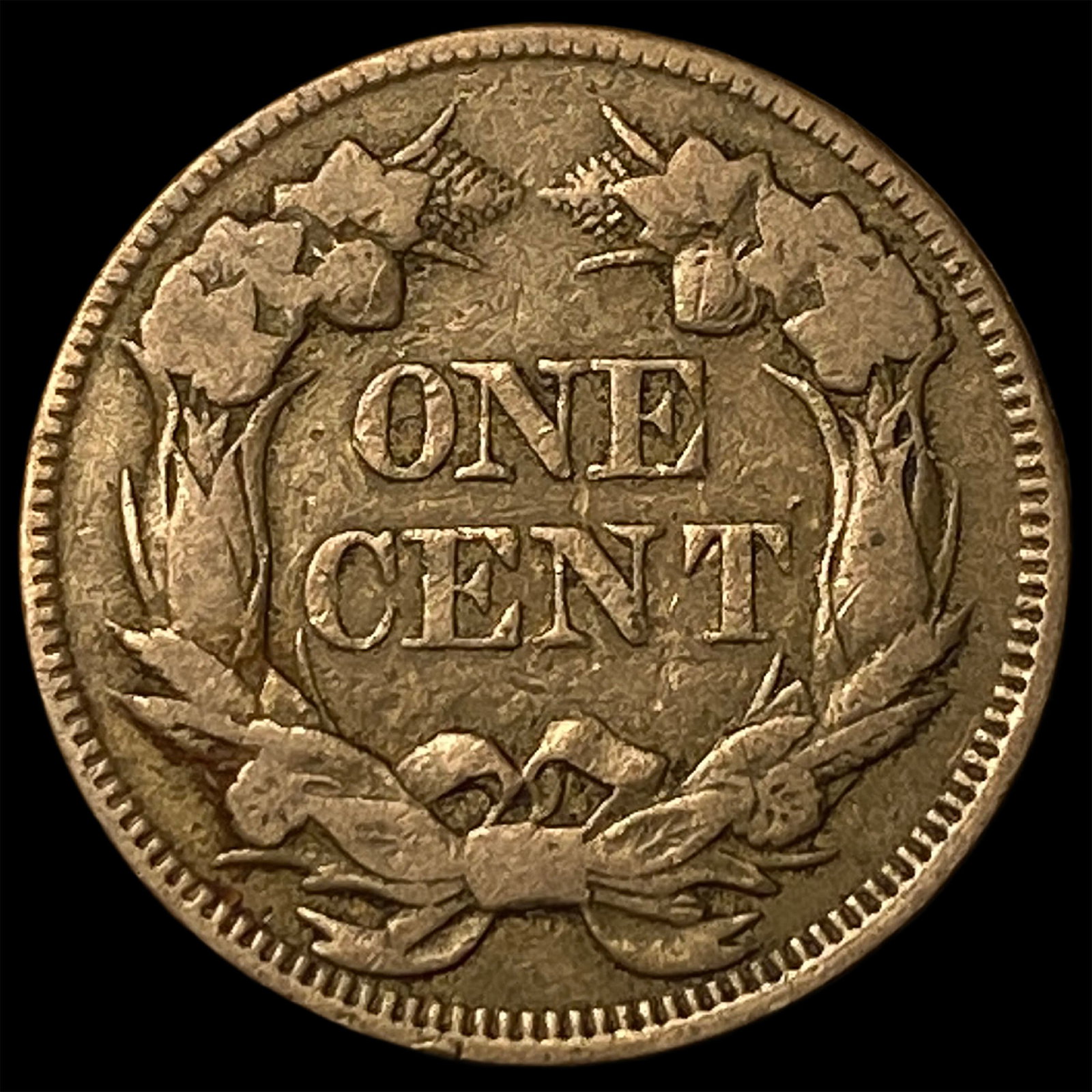 1857 Flying Eagle Cent LIGHTLY CIRCULATED - 2
