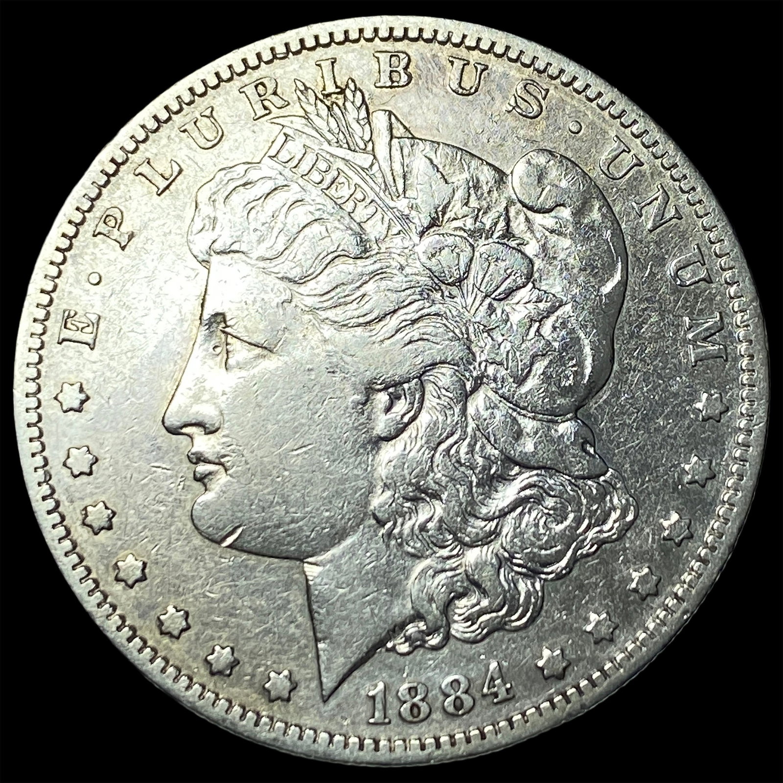 1884-O Silver Morgan Dollar NEARLY UNCIRCULATED: 1884-O Silver Morgan Dollar NEARLY UNCIRCULATED