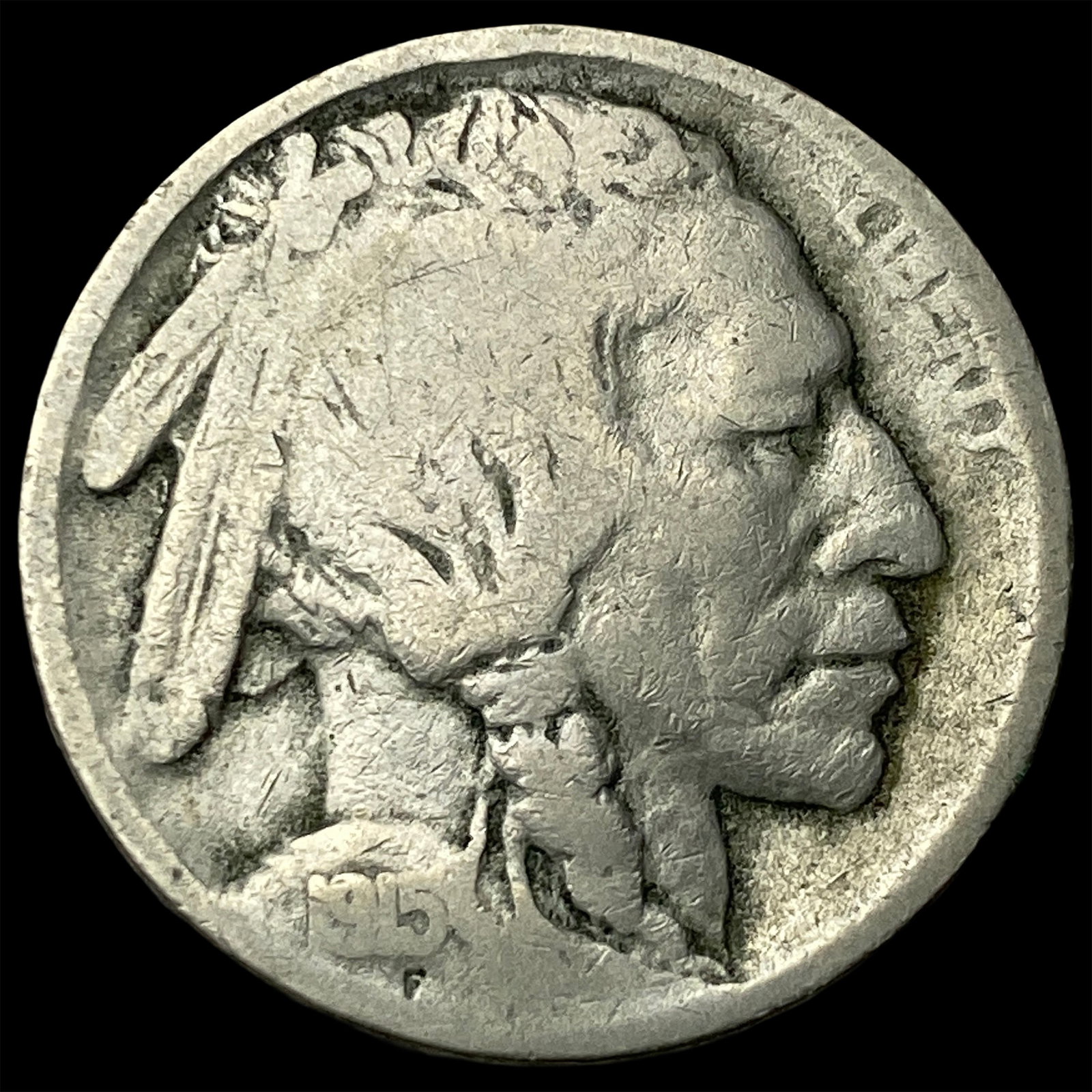1915-S Buffalo Nickel LIGHTLY CIRCULATED: 1915-S Buffalo Nickel LIGHTLY CIRCULATED