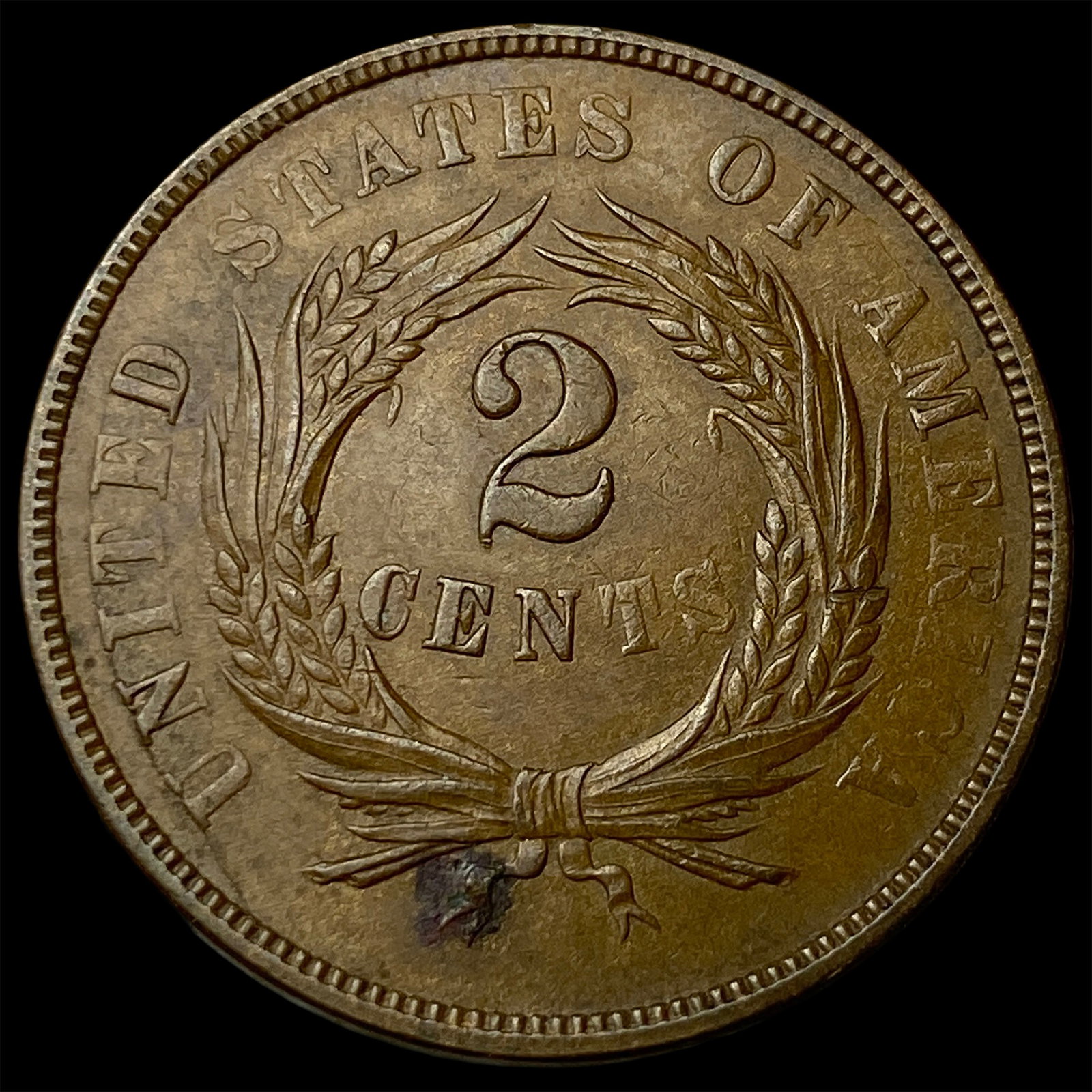 1868 Two-Cent Piece UNCIRCULATED - 2