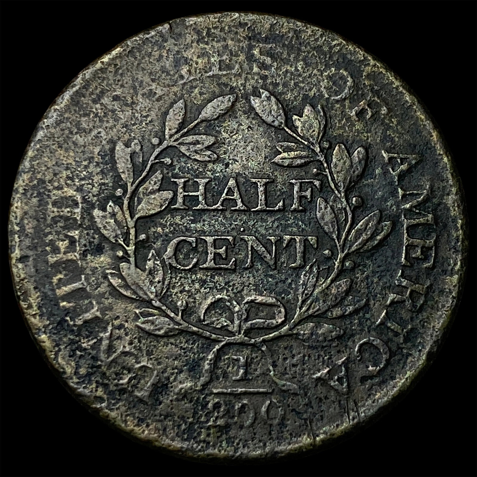 1804 Draped Bust Half Cent HIGH GRADE - 2