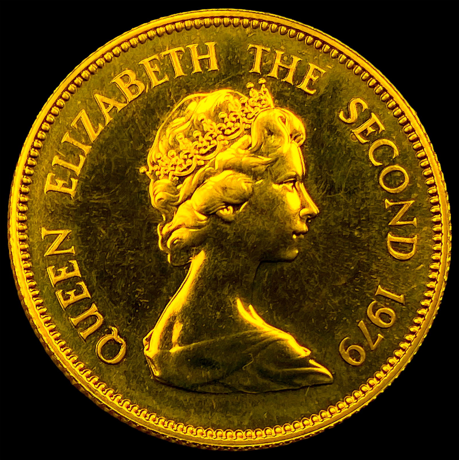 1979 Hong Kong Gold .4708oz $1000 Year of the Goat UNCIRCULATED: 1979 Hong Kong Gold .4708oz $1000 Year of the Goat UNCIRCULATED