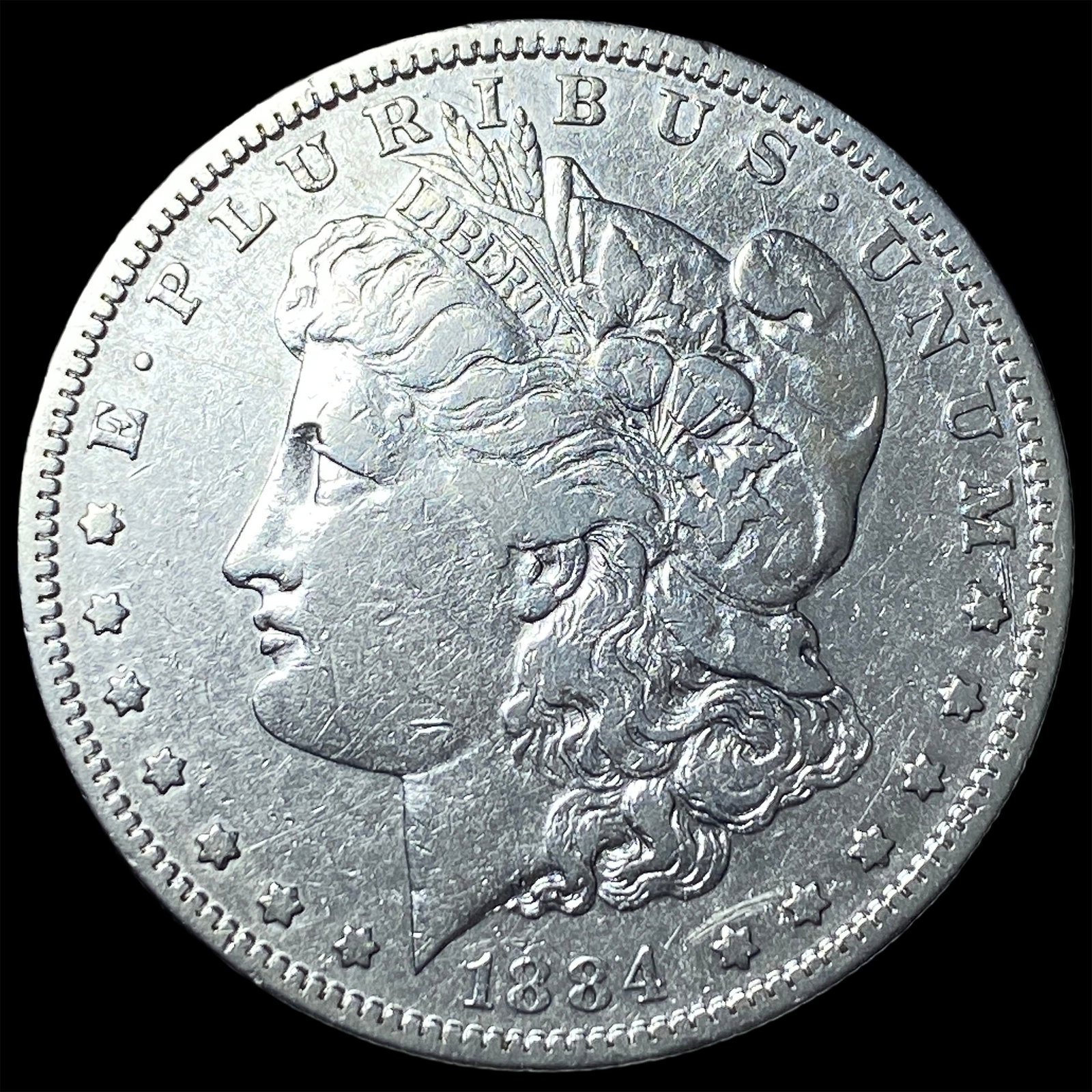1884-O Silver Morgan Dollar LIGHTLY CIRCULATED: 1884-O Silver Morgan Dollar LIGHTLY CIRCULATED