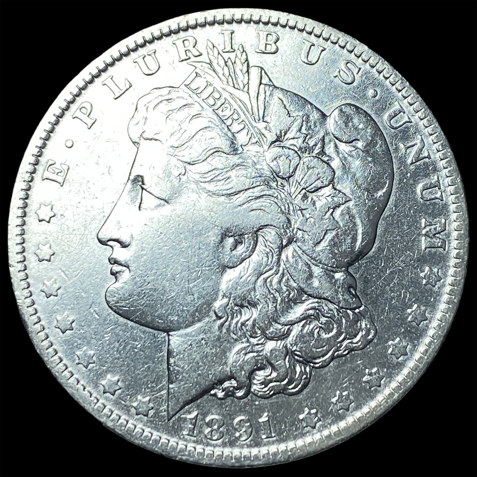 1891-O Silver Morgan Dollar LIGHTLY CIRCULATED: 1891-O Silver Morgan Dollar LIGHTLY CIRCULATED