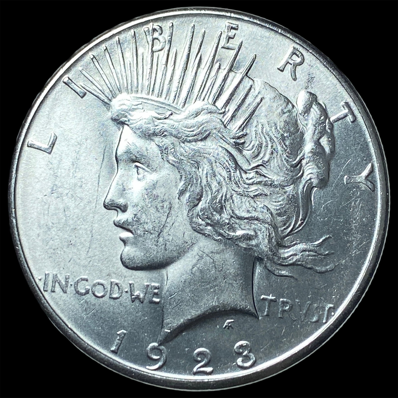 1923 Silver Peace Dollar UNCIRCULATED: 1923 Silver Peace Dollar UNCIRCULATED