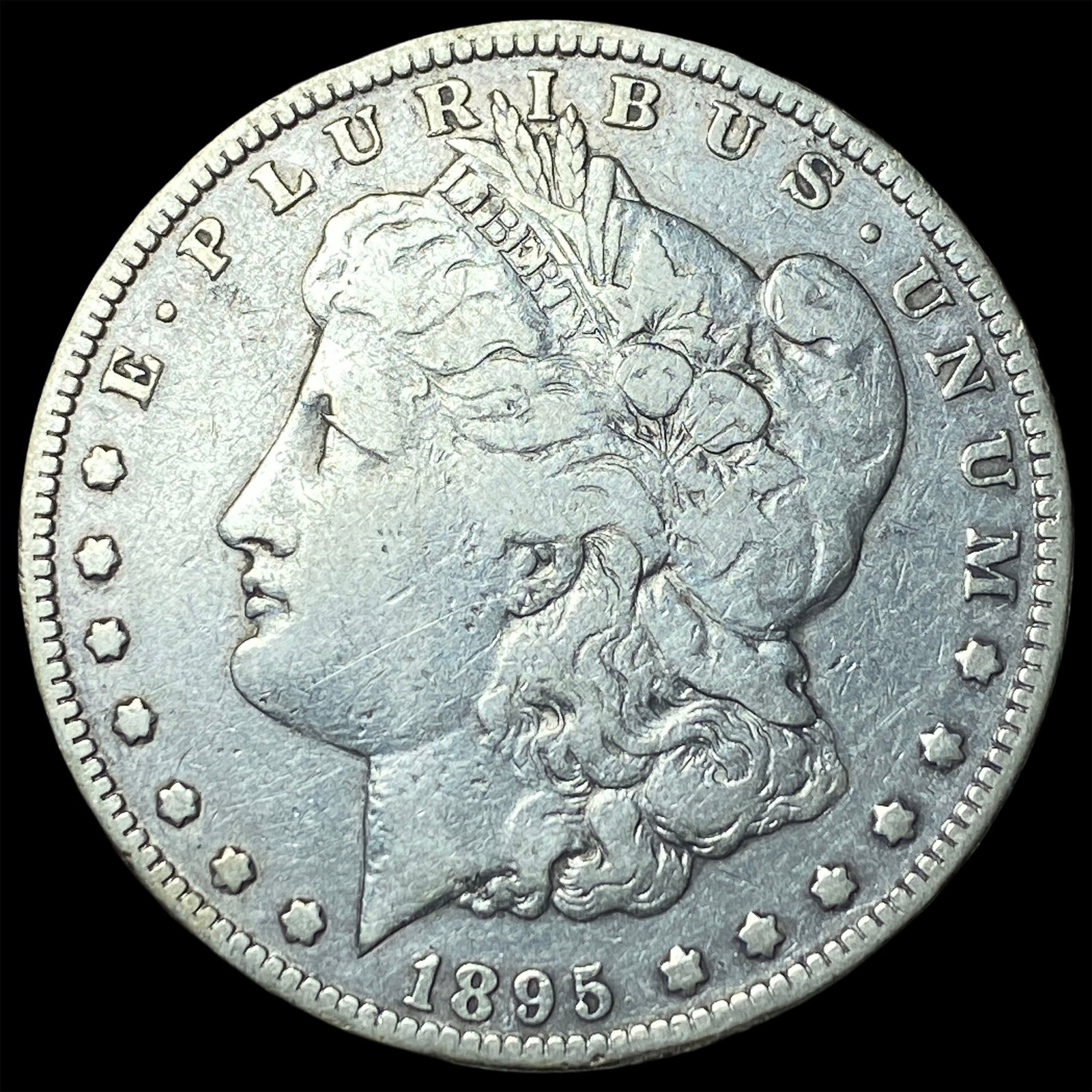 1895-O Silver Morgan Dollar ABOUT UNCIRCULATED: 1895-O Silver Morgan Dollar ABOUT UNCIRCULATED