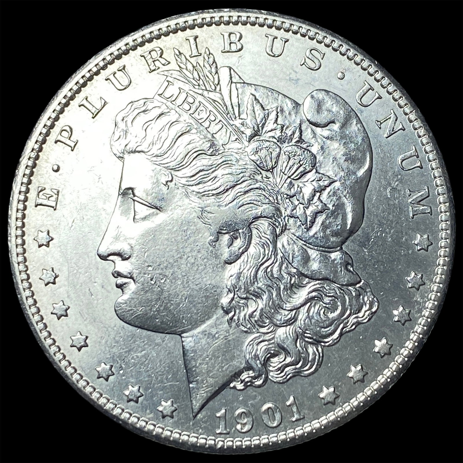 1901-S Silver Morgan Dollar UNCIRCULATED: 1901-S Silver Morgan Dollar UNCIRCULATED