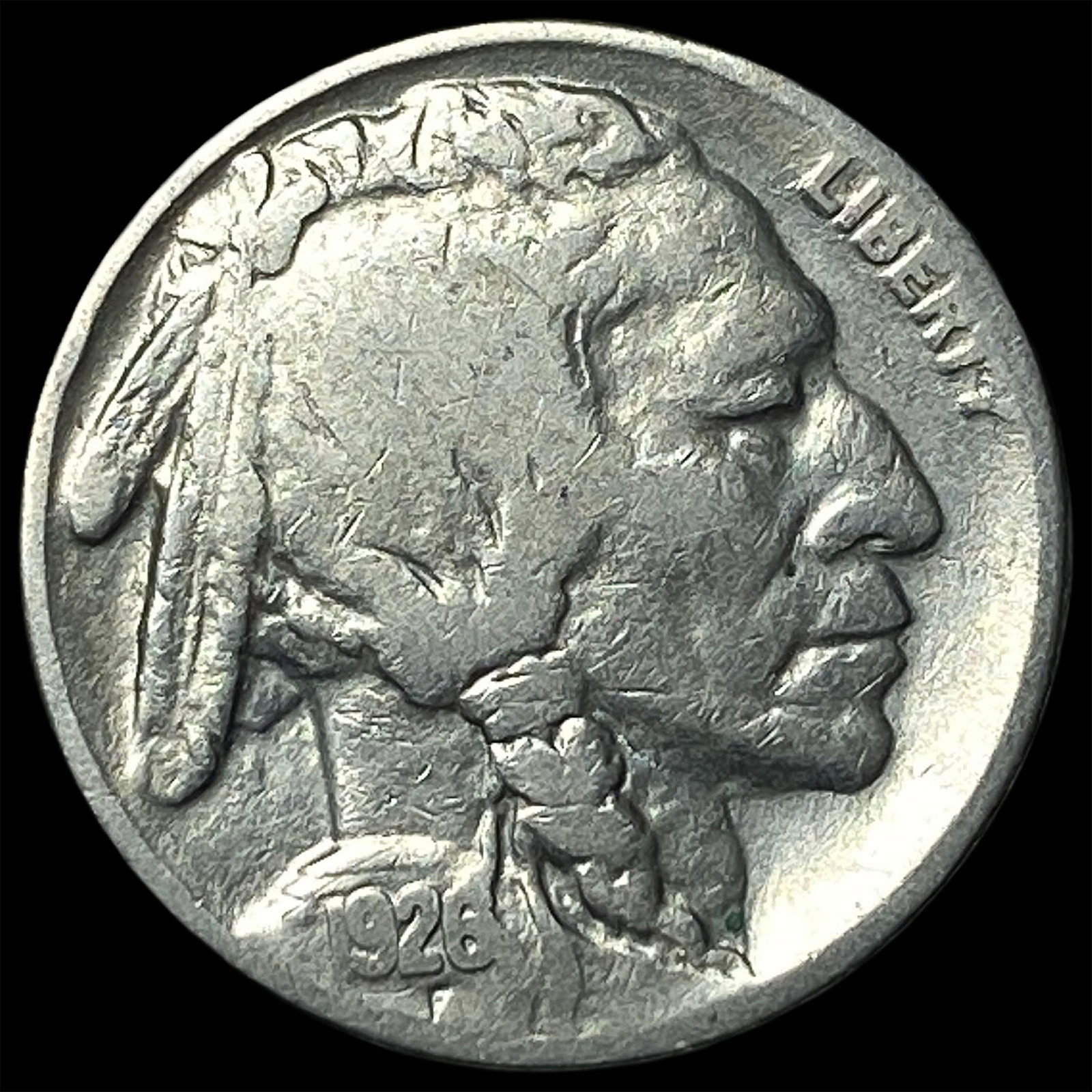 1926-S Buffalo Nickel LIGHTLY CIRCULATED: 1926-S Buffalo Nickel LIGHTLY CIRCULATED