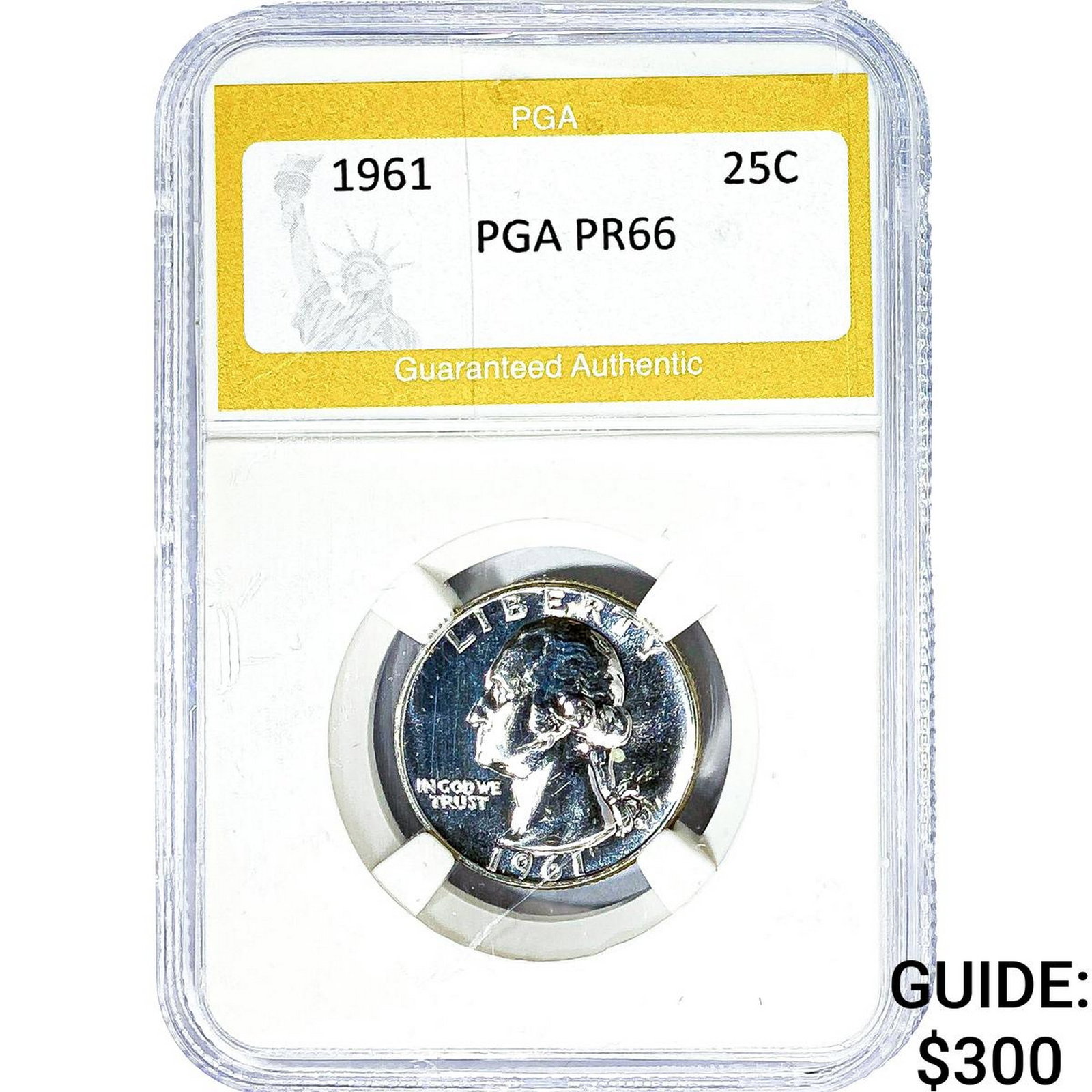 1961 Washington Silver Quarter PGA PR66 (1 of 2)