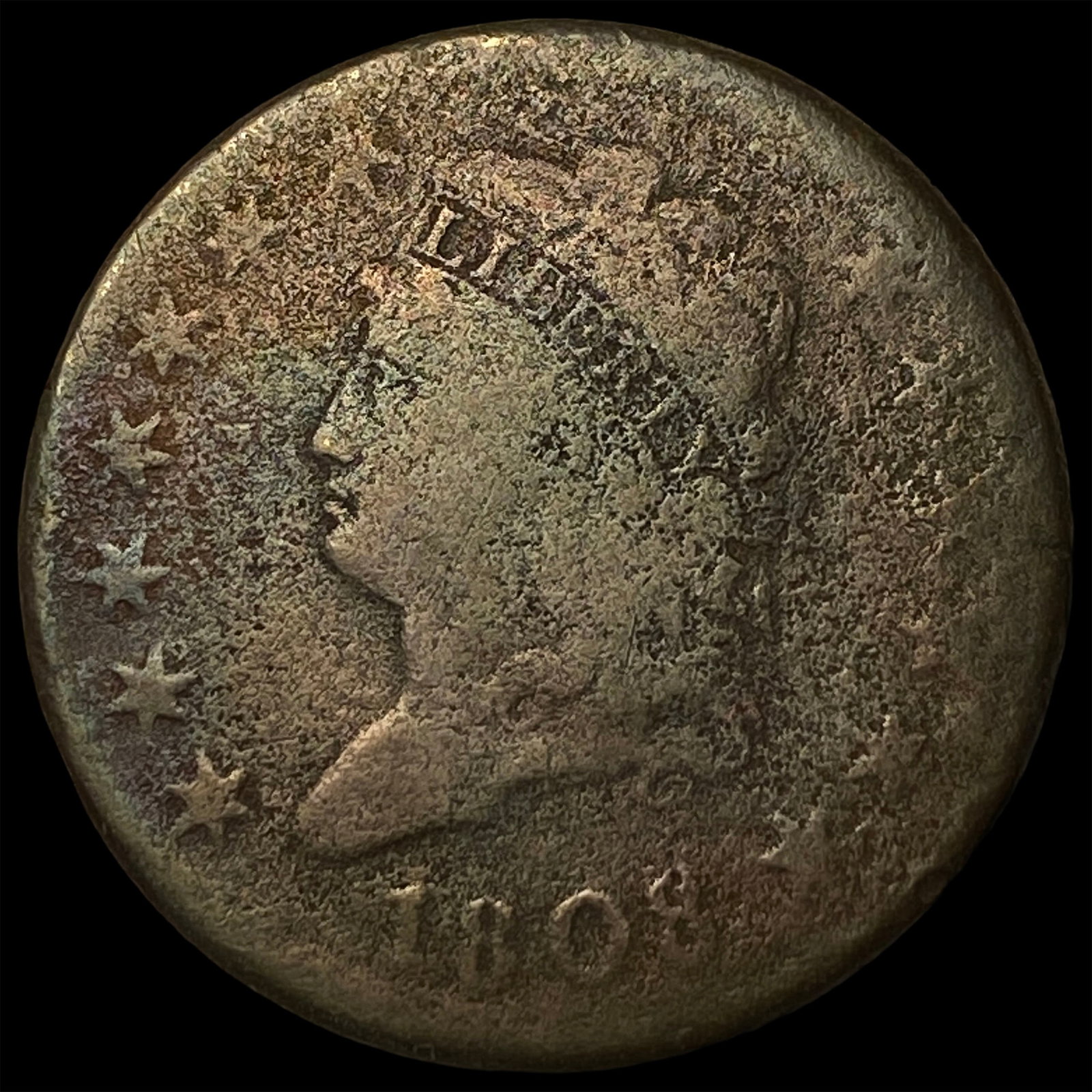 1808 Classic Head Large Cent NICELY CIRCULATED: 1808 Classic Head Large Cent NICELY CIRCULATED