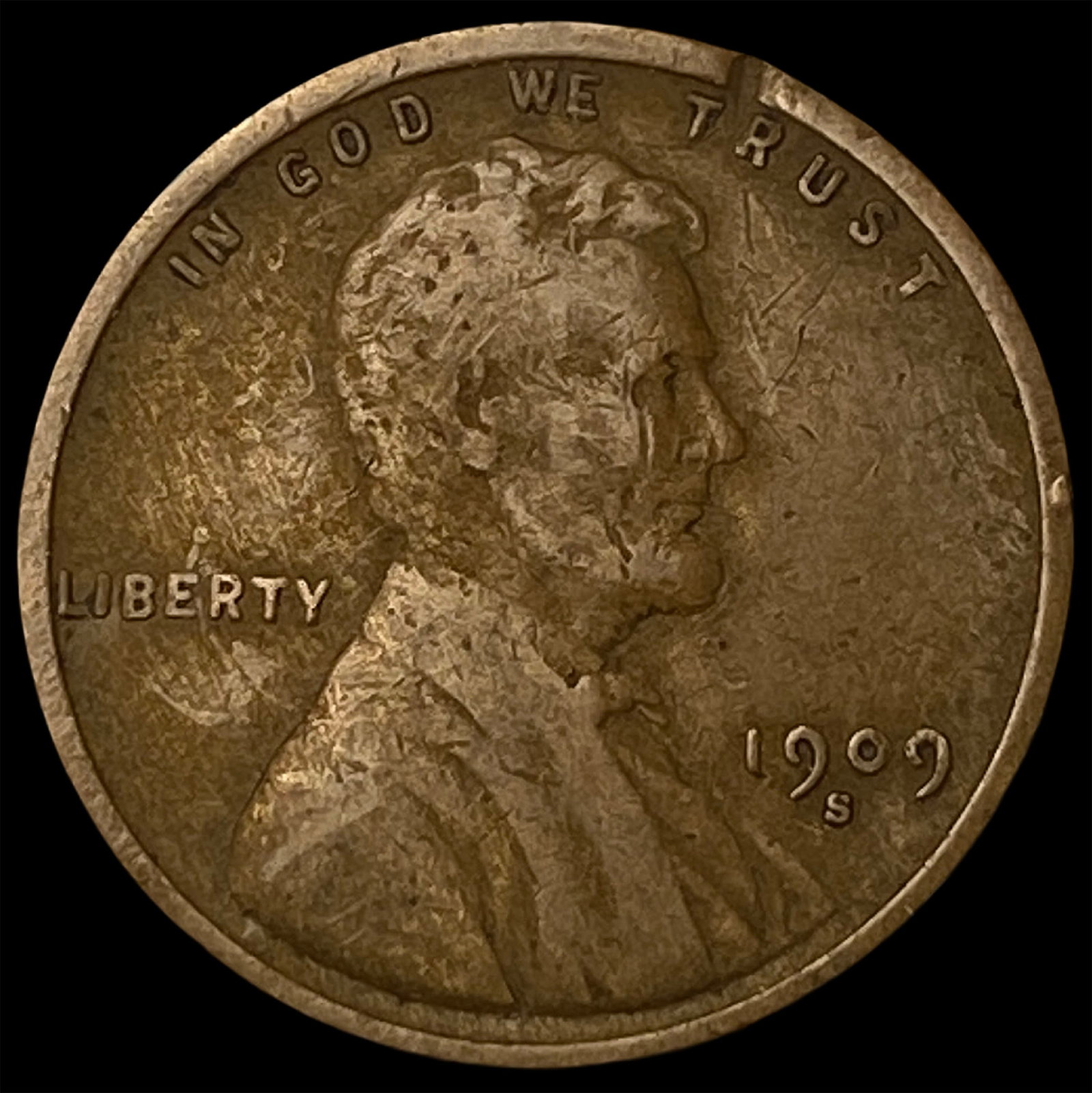 1909-S Lincoln Wheat Cent HIGH GRADE: 1909-S Lincoln Wheat Cent HIGH GRADE