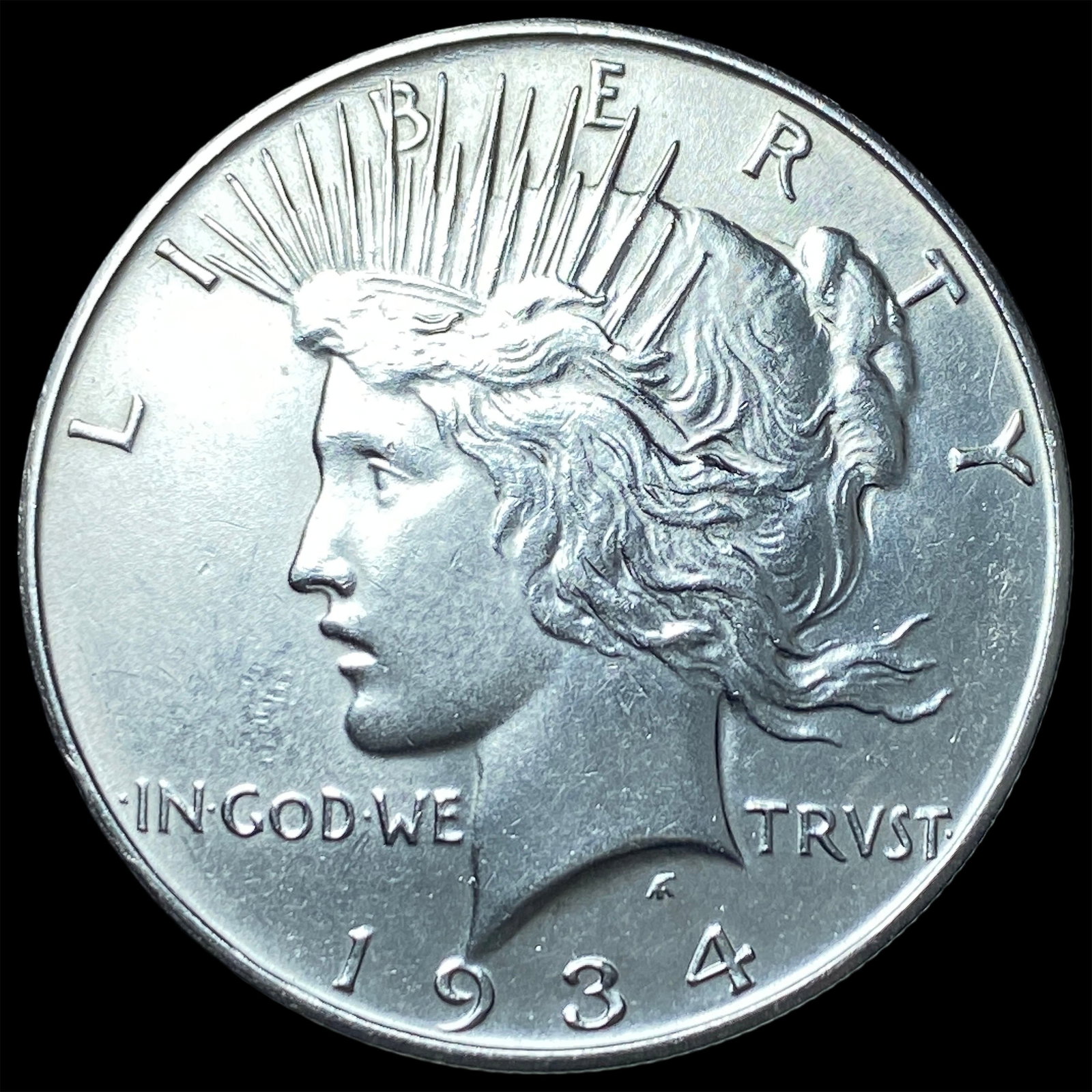 1934 Peace Silver Dollar UNCIRCULATED: 1934 Peace Silver Dollar UNCIRCULATED