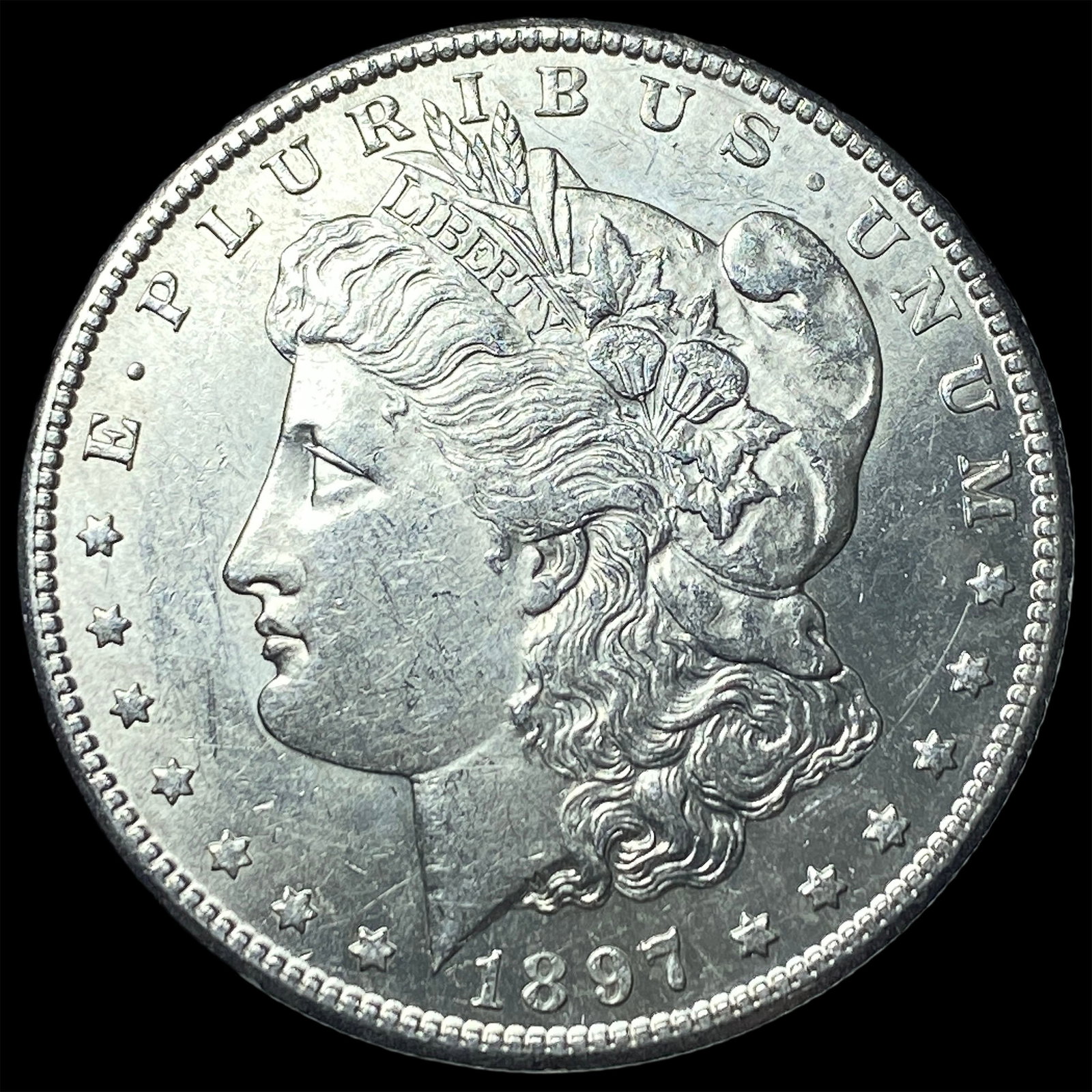 1897-S Silver Morgan Dollar UNCIRCULATED: 1897-S Silver Morgan Dollar UNCIRCULATED