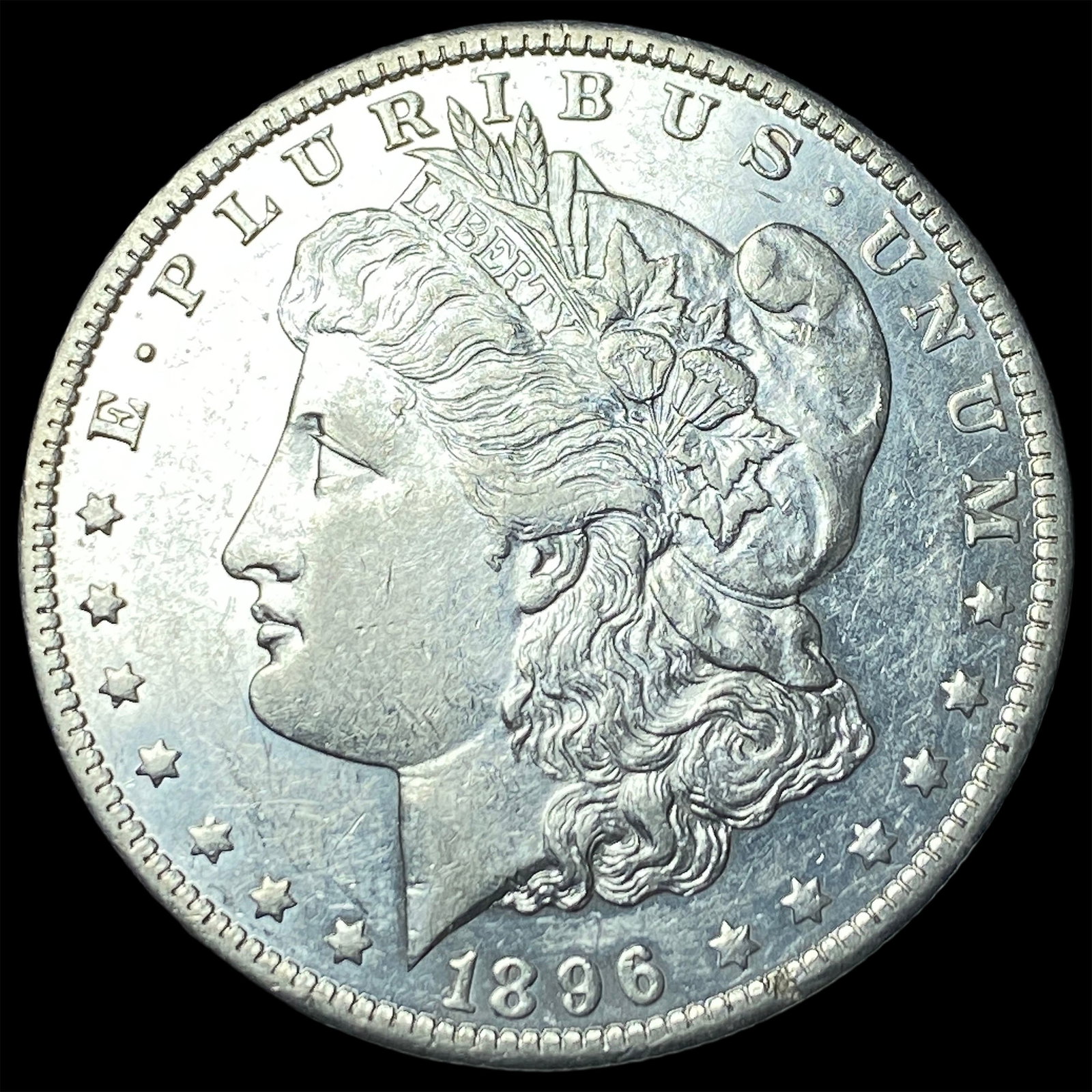 1896-O Silver Morgan Dollar CLOSELY UNCIRCULATED: 1896-O Silver Morgan Dollar CLOSELY UNCIRCULATED