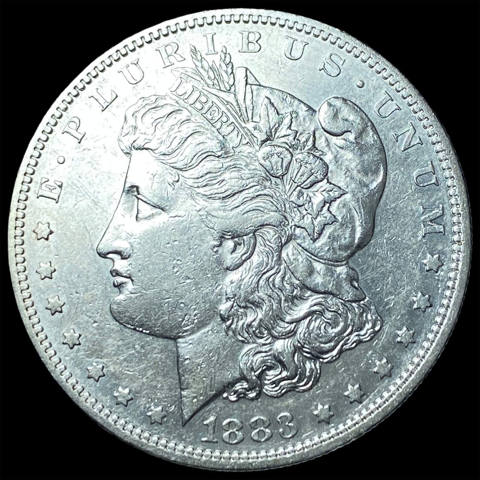 1883-S Silver Morgan Dollar CLOSELY UNCIRCULATED (1 of 2)