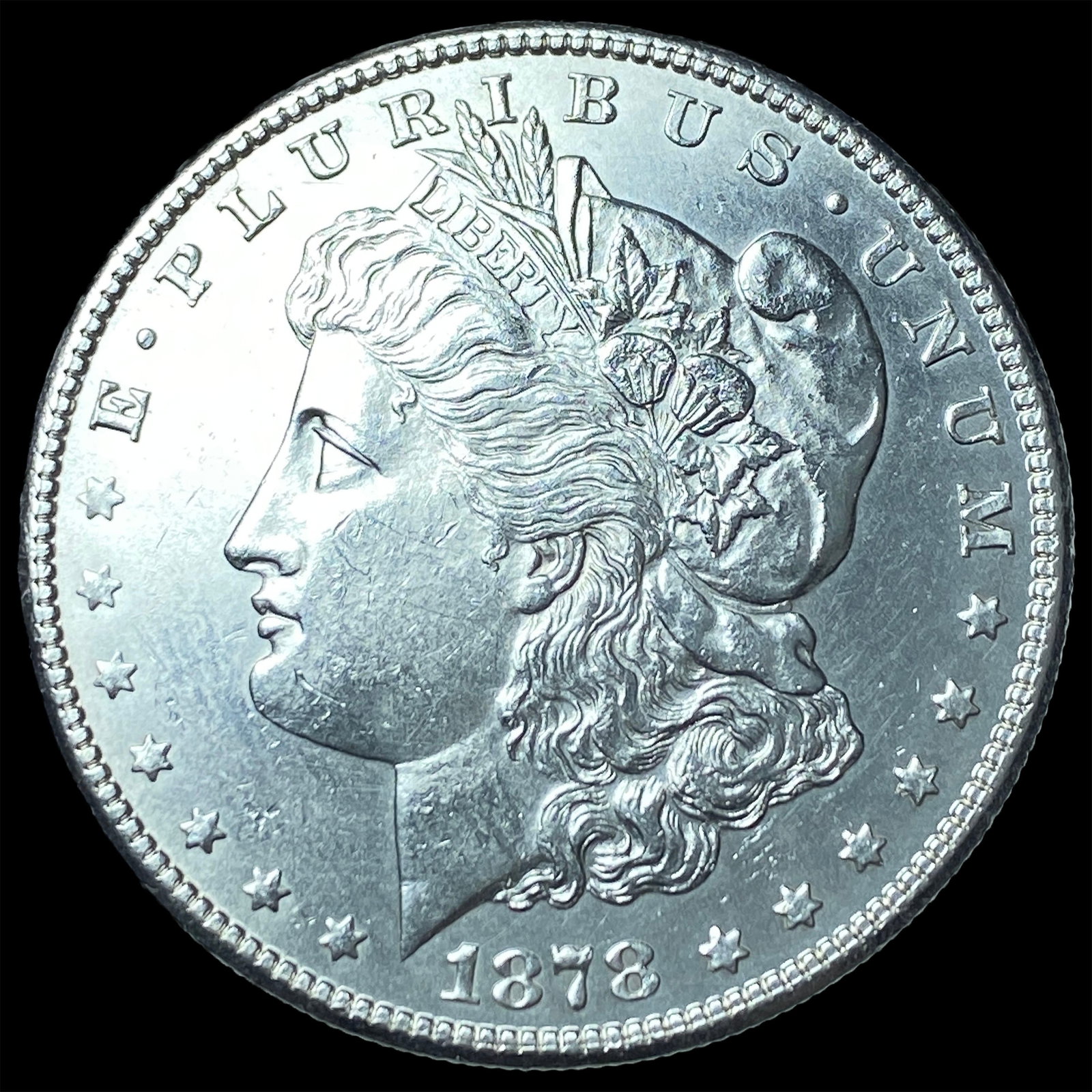 1878 Silver Morgan Dollar UNCIRCULATED: 1878 Silver Morgan Dollar UNCIRCULATED