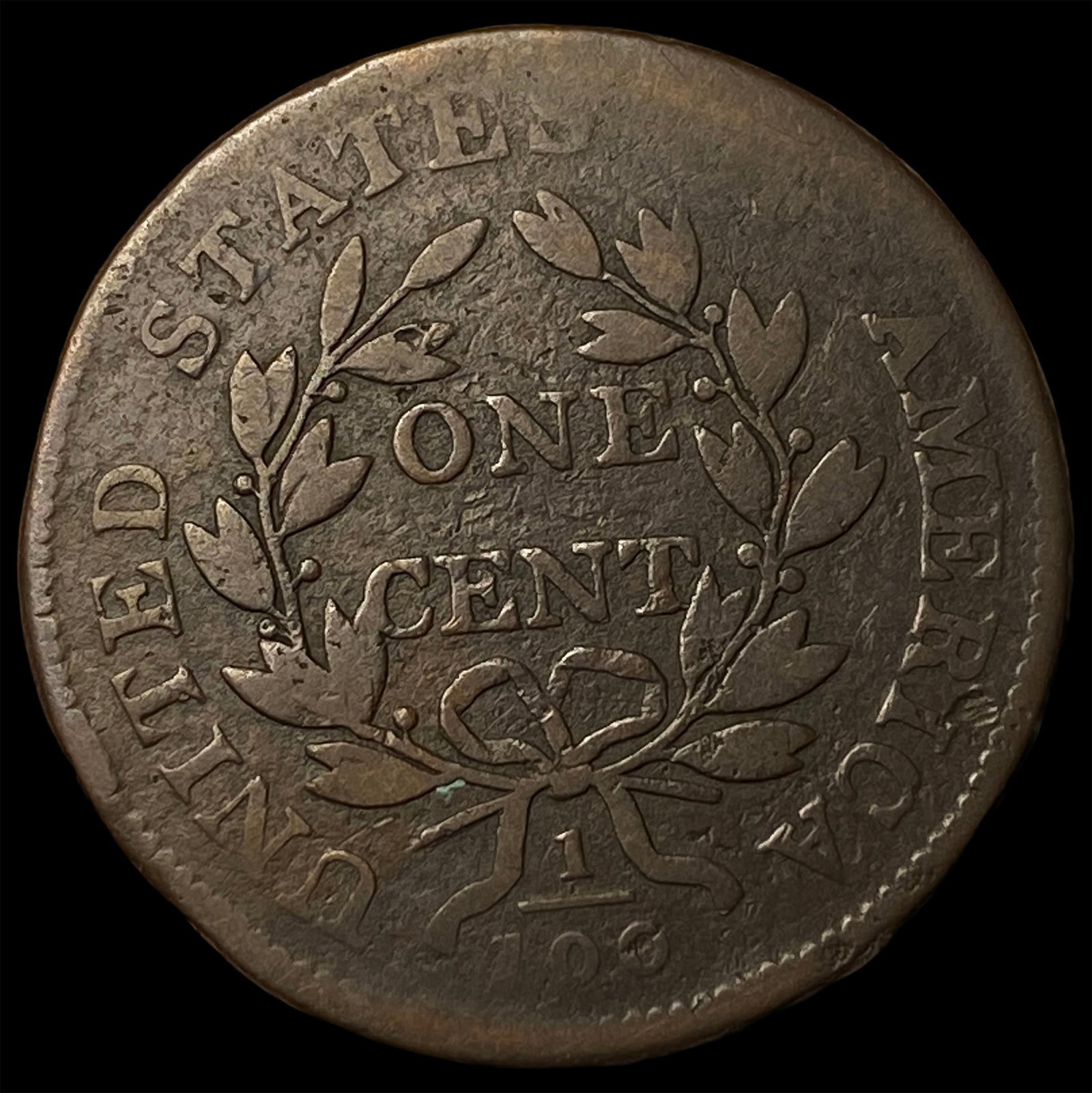 1802 Draped Bust Large Cent NICELY CIRCULATED - 2