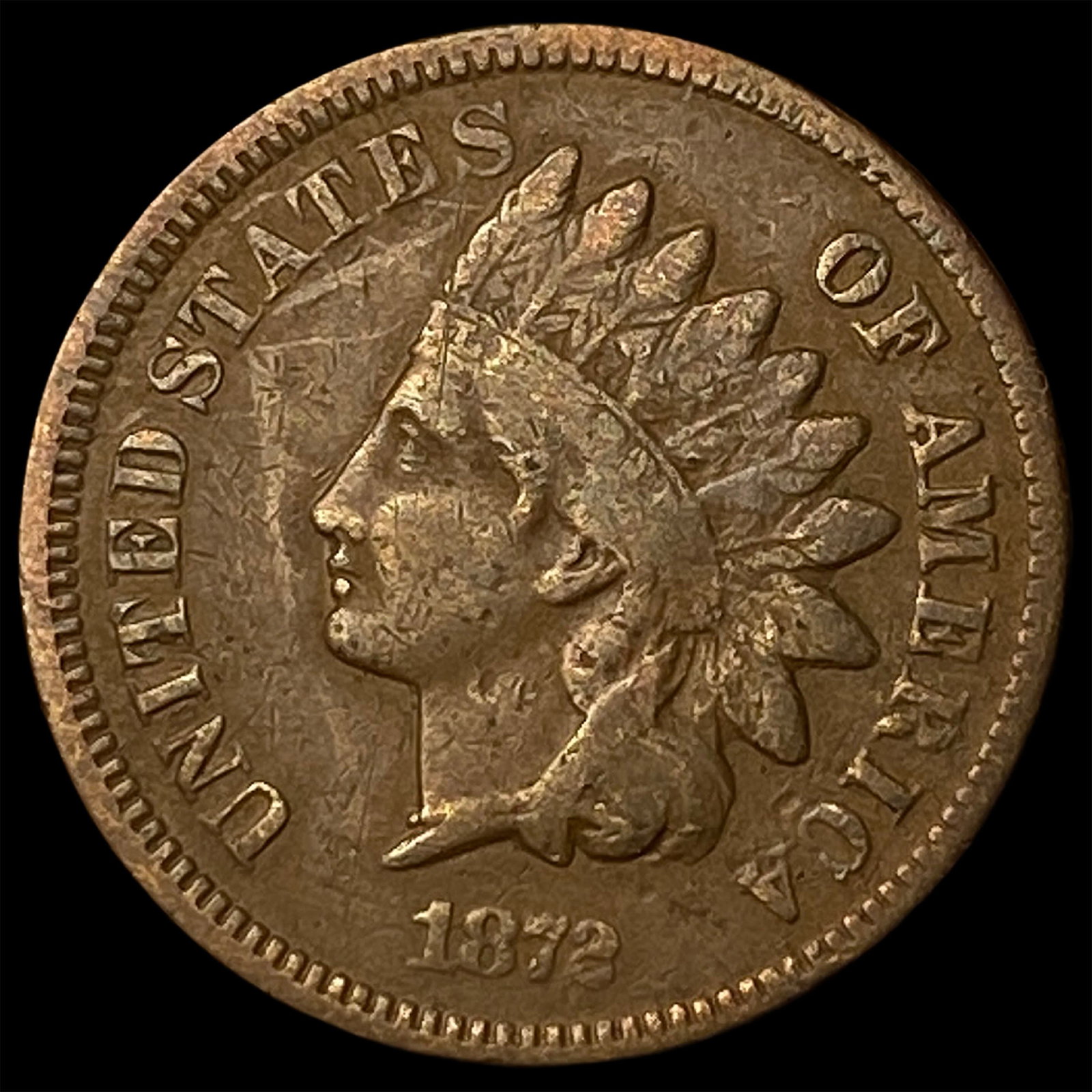 1873 Indian Head Cent LIGHTLY CIRCULATED: 1873 Indian Head Cent LIGHTLY CIRCULATED