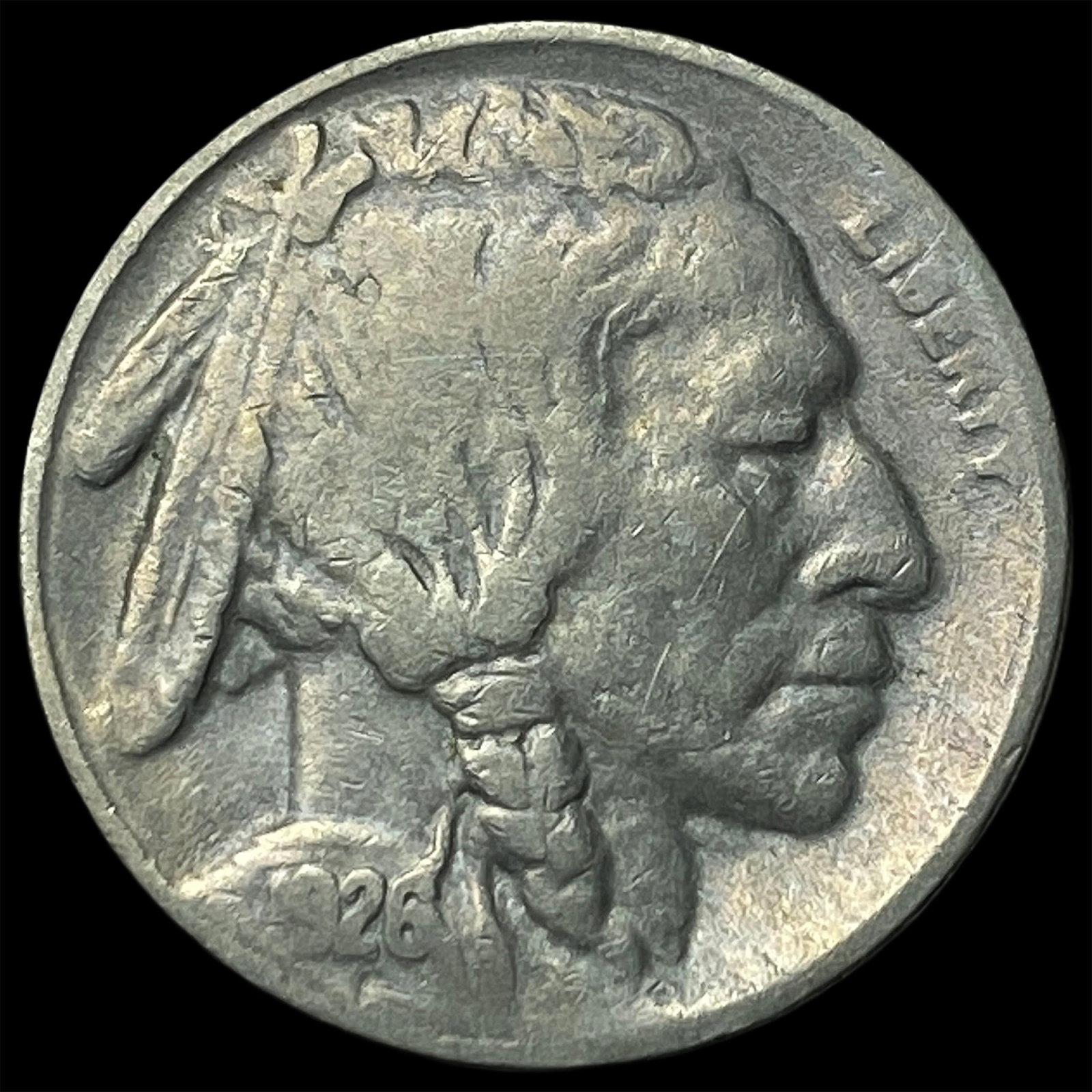 1926 Buffalo Nickel NEARLY UNCIRCULATED: 1926 Buffalo Nickel NEARLY UNCIRCULATED