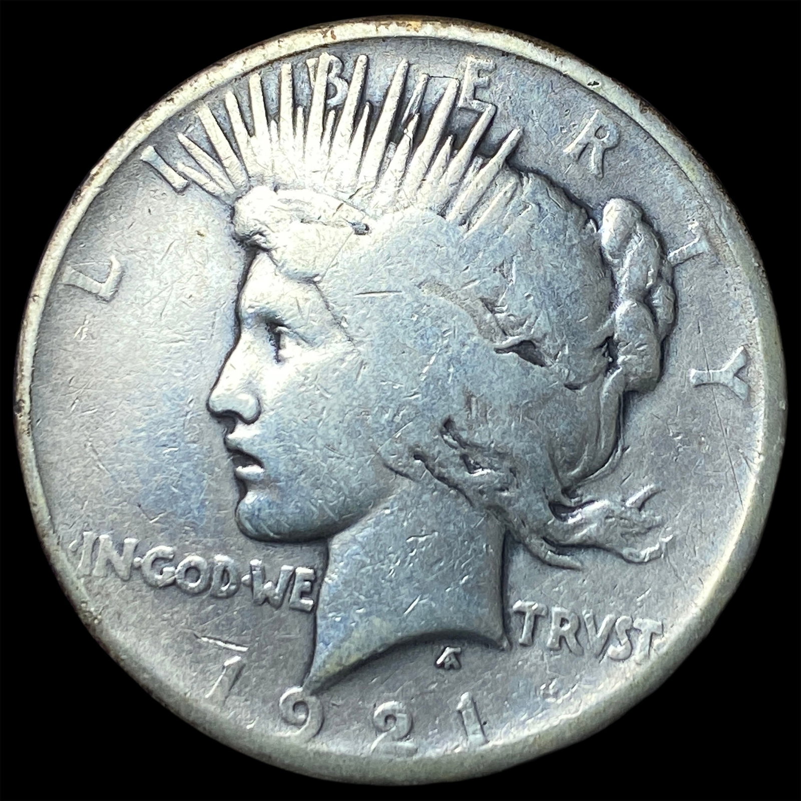 1921 Silver Peace Dollar LIGHTLY CIRCULATED: 1921 Silver Peace Dollar LIGHTLY CIRCULATED