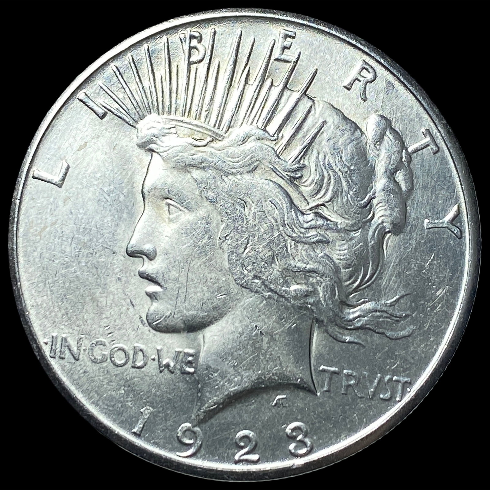 1923 Silver Peace Dollar UNCIRCULATED: 1923 Silver Peace Dollar UNCIRCULATED