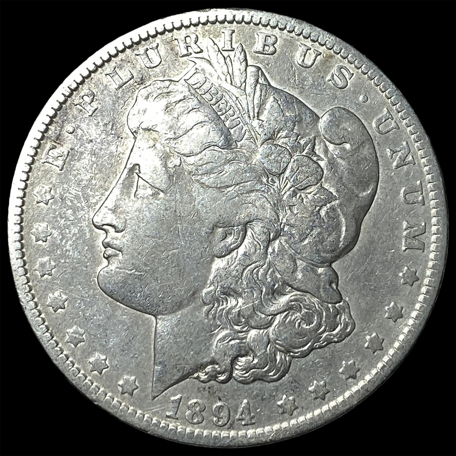 1894-O Silver Morgan Dollar LIGHTLY CIRCULATED: 1894-O Silver Morgan Dollar LIGHTLY CIRCULATED