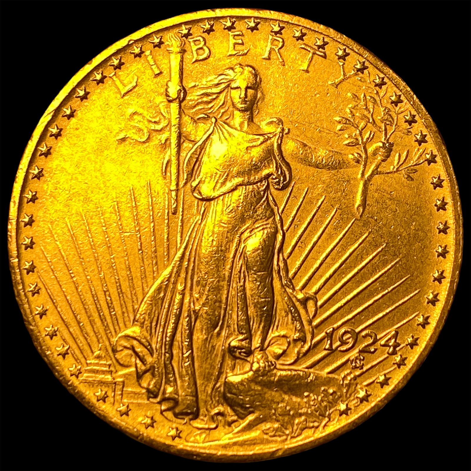 1924 $20 Saint-Gaudens Double Eagle UNCIRCULATED (1 of 2)